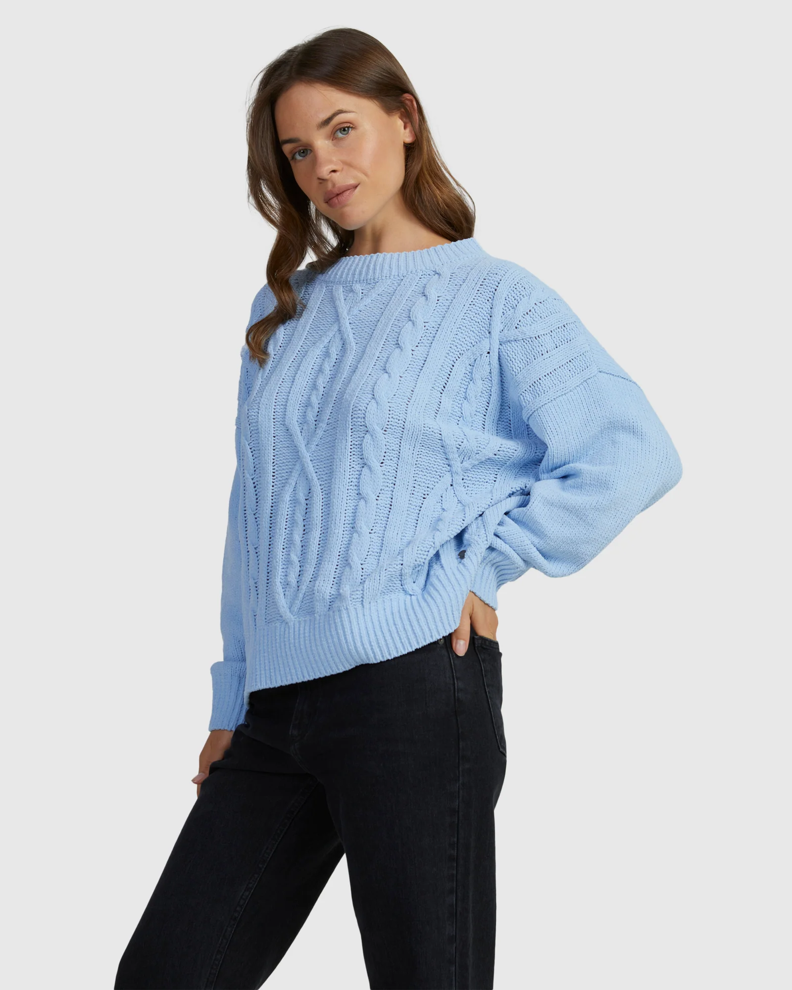 Womens Missing The Waves Long Sleeve Jumper - Image 2
