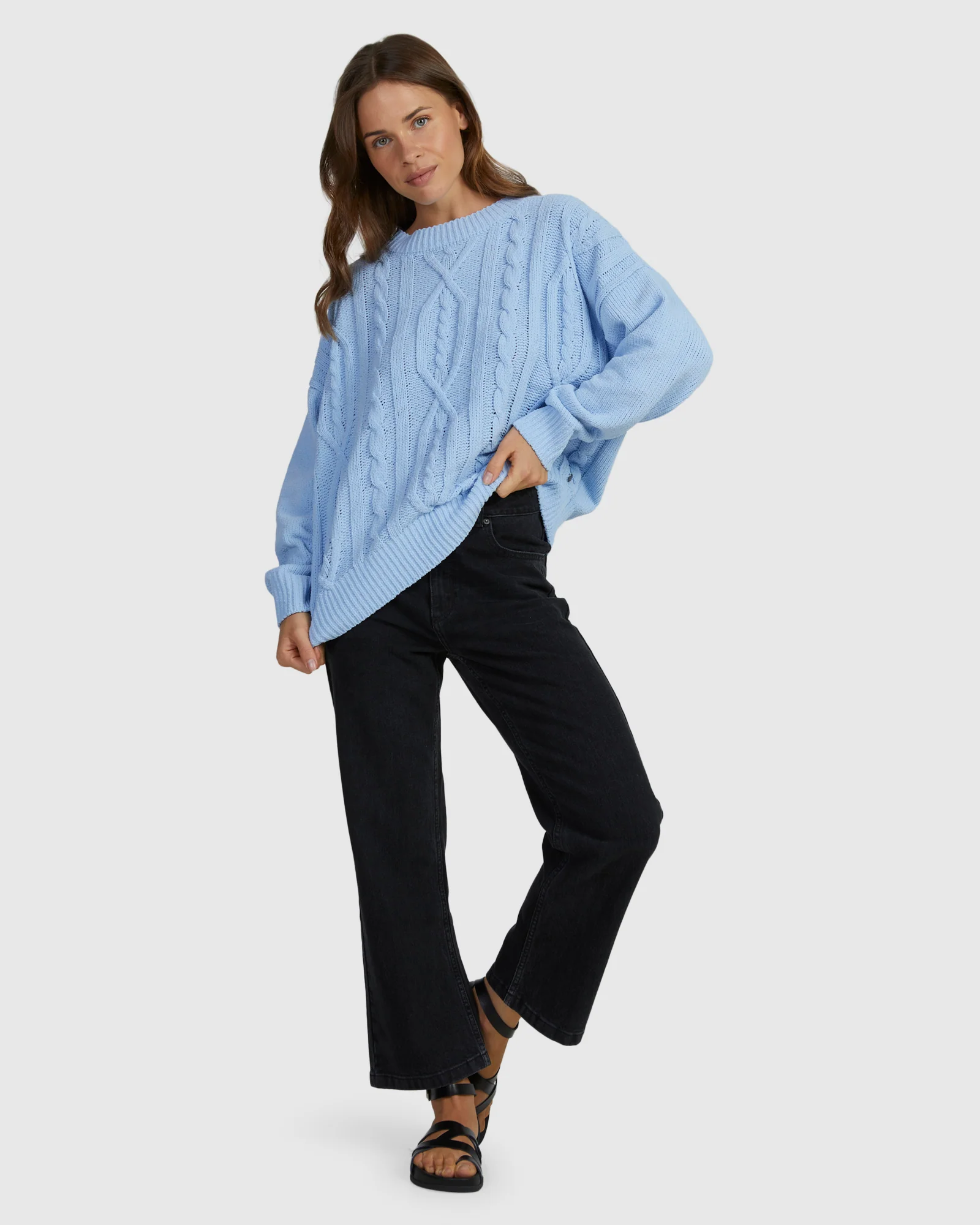 Womens Missing The Waves Long Sleeve Jumper - Image 5