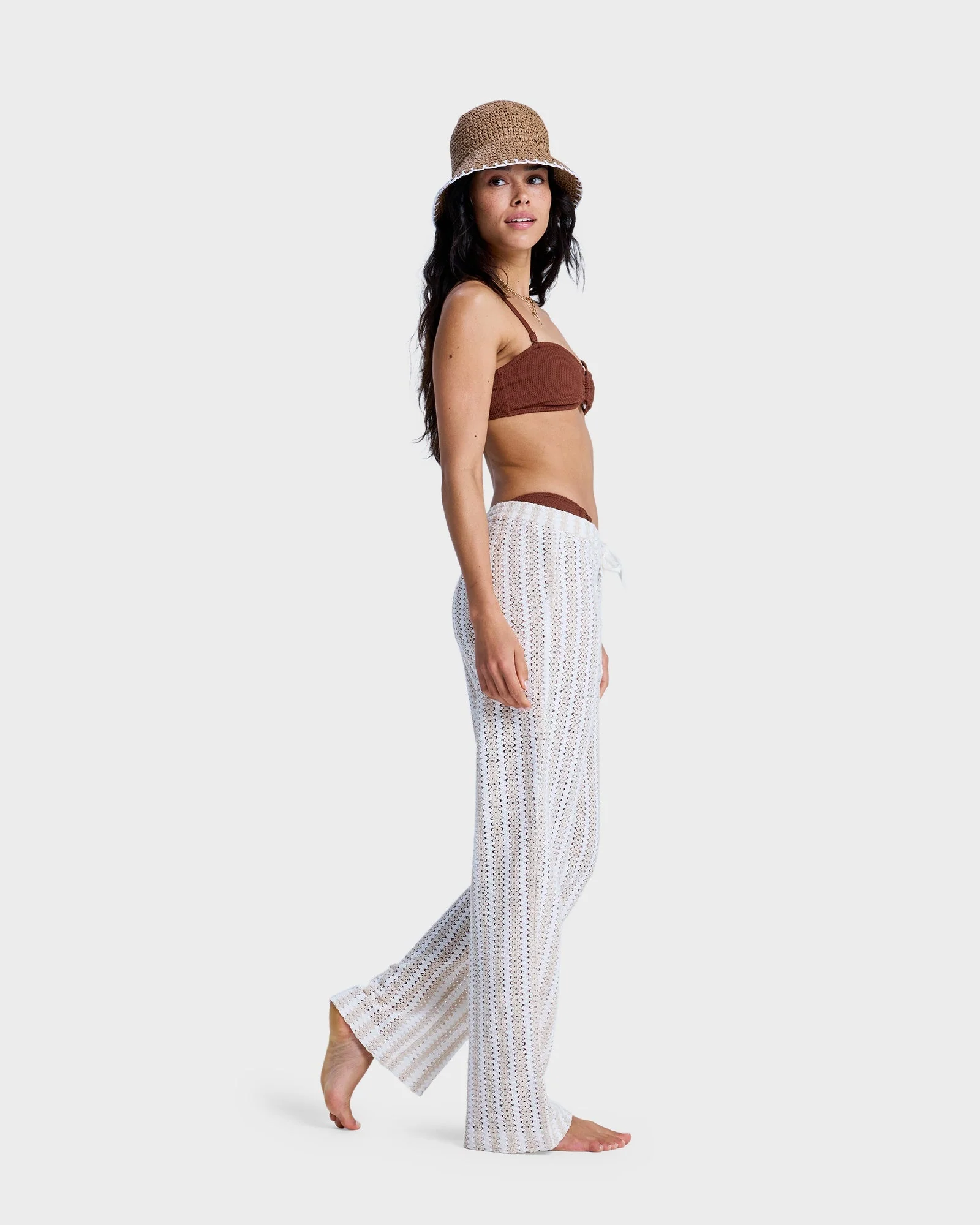 Womens Moana Story Cover Up Pants - Image 5