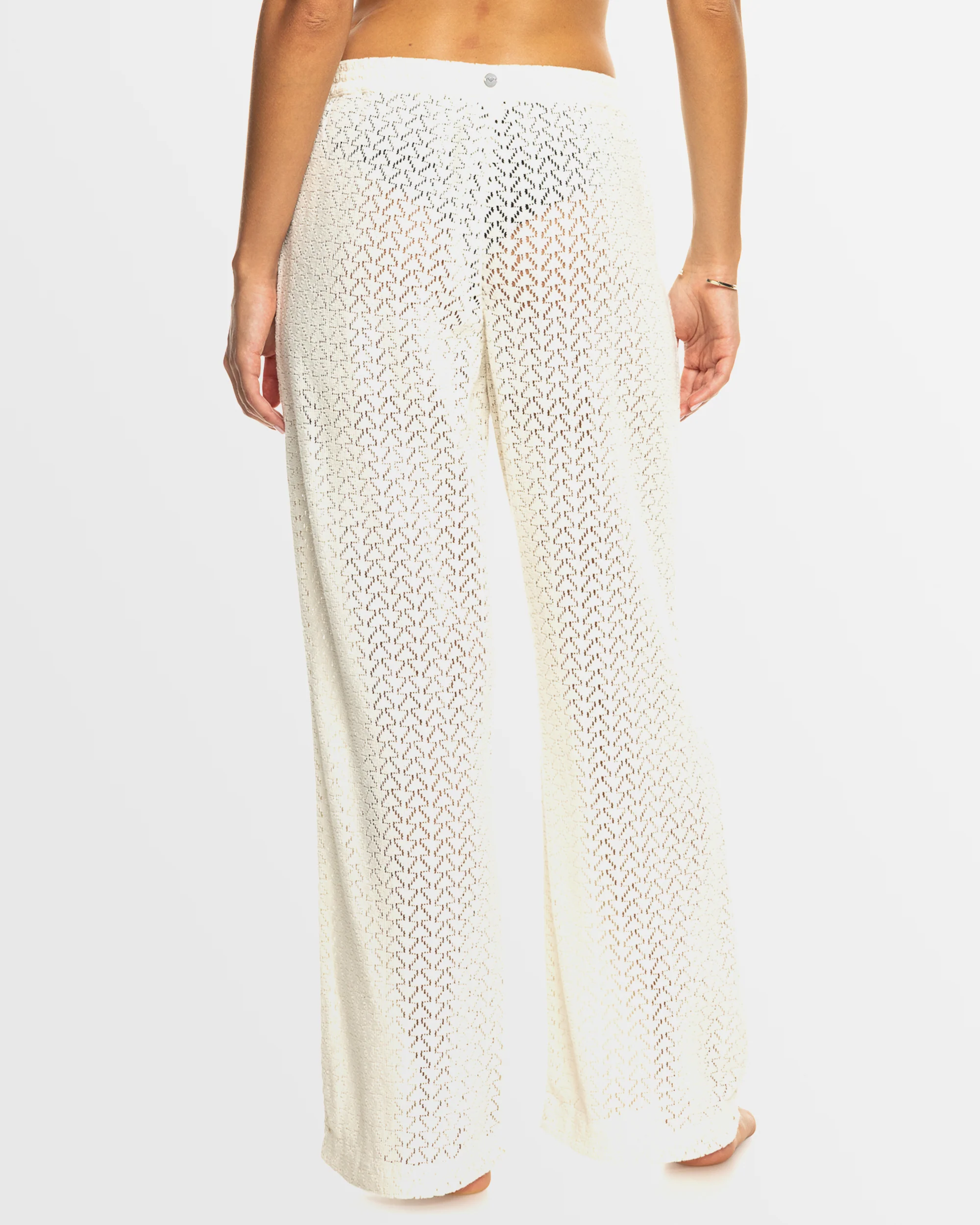 Womens Mood Moving Crochet Beachy Pant - Image 3
