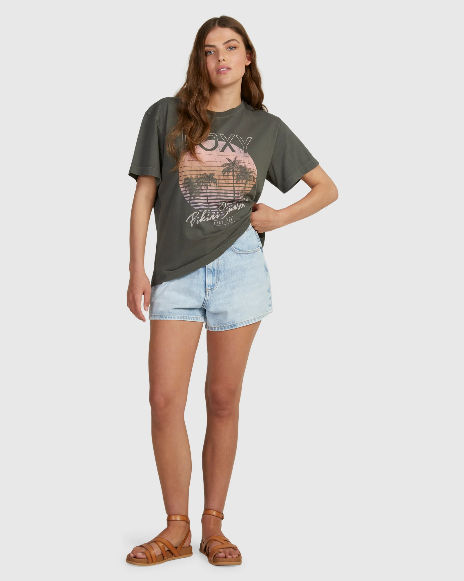 Womens Moonlight Sunset A T-Shirt - Image 5