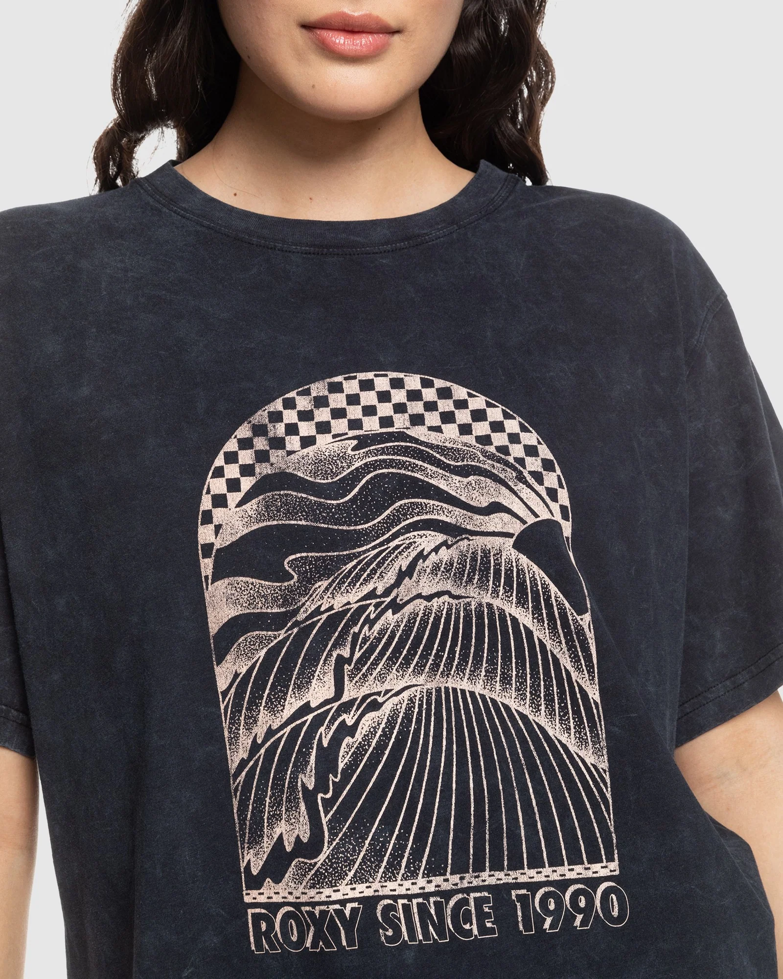 Womens Moonlight Sunset Oversized T-Shirt - Image 4