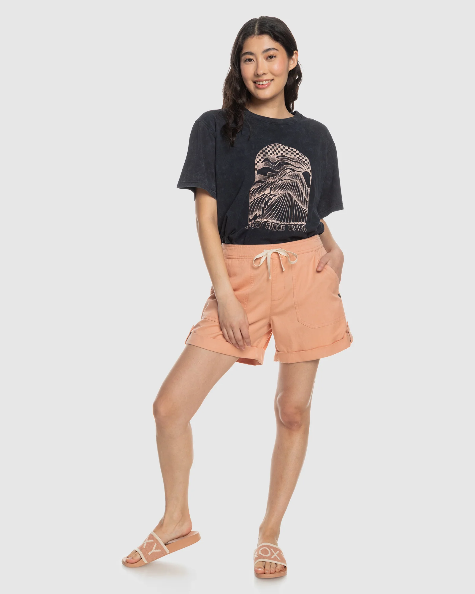 Womens Moonlight Sunset Oversized T-Shirt - Image 5
