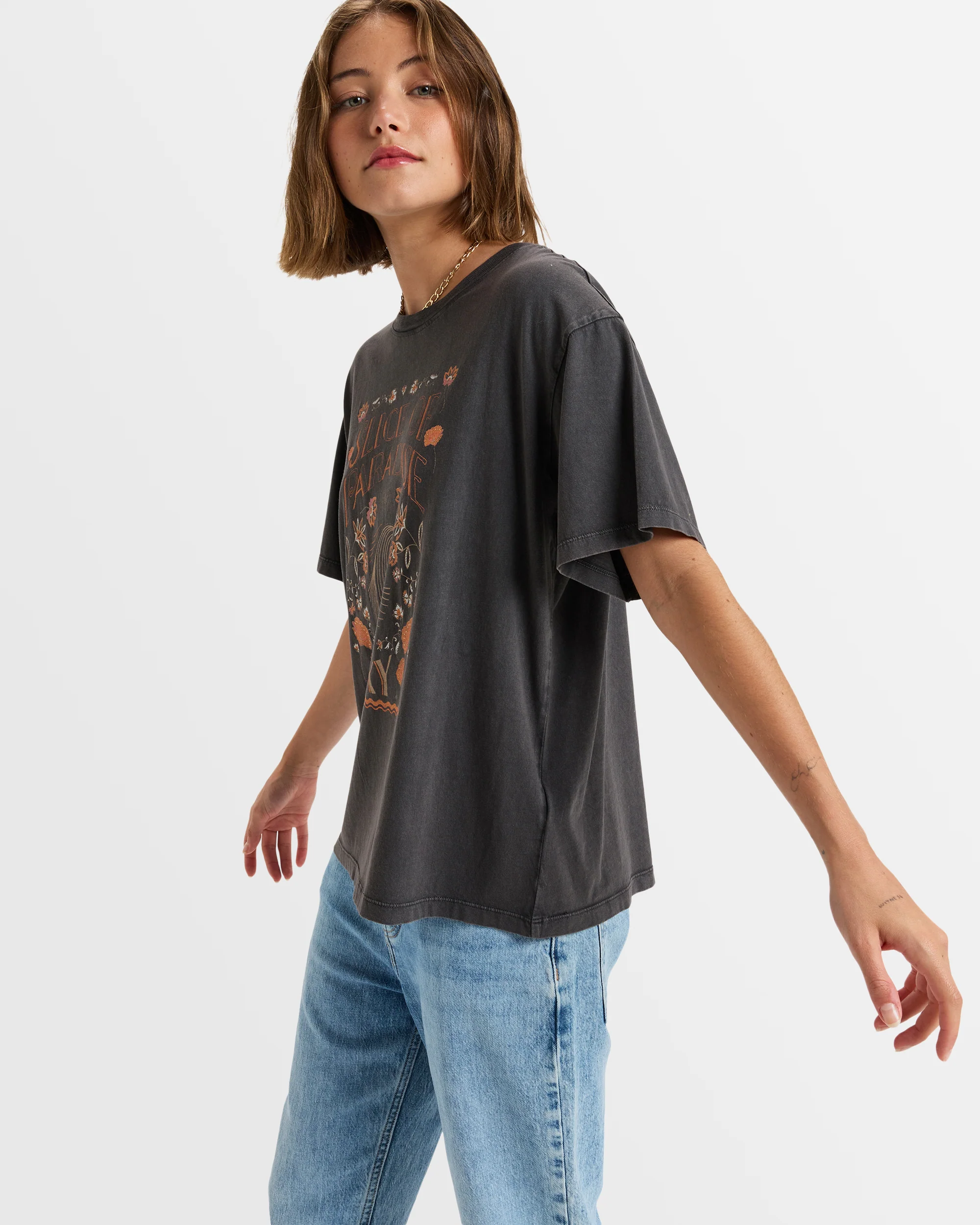 Womens Moonrise Sea T-Shirt - Image 2