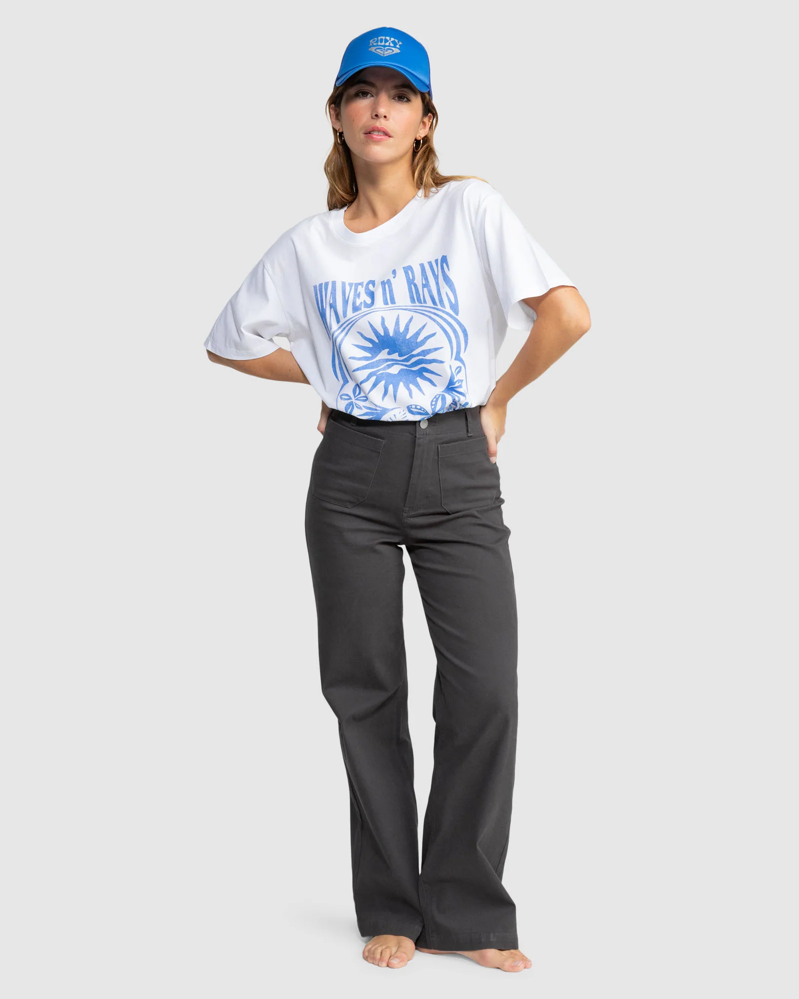 Womens Moonrise Sea T-Shirt - Image 6
