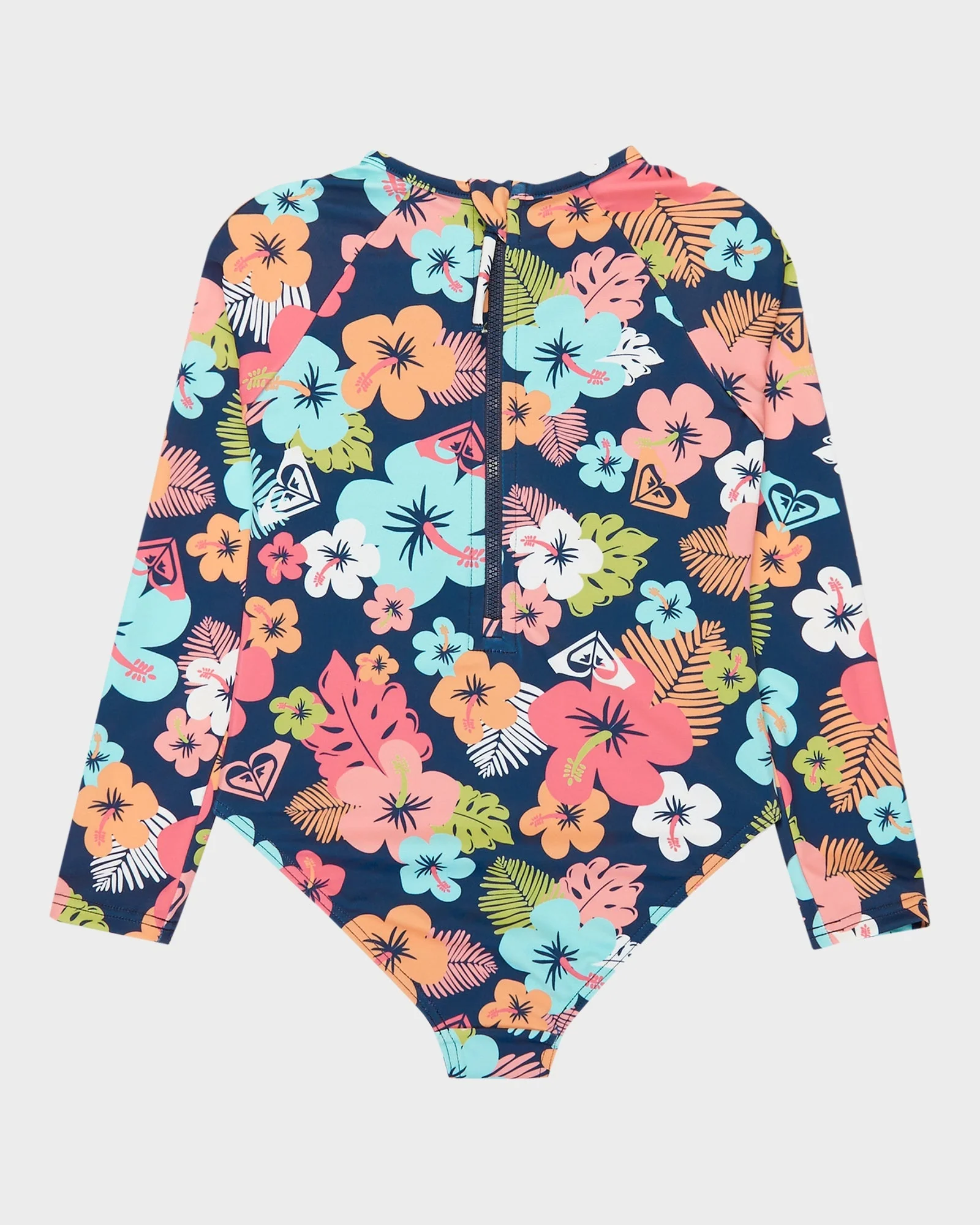 Girls 2-7 Morning Flower One Piece Rash Vest - Image 2