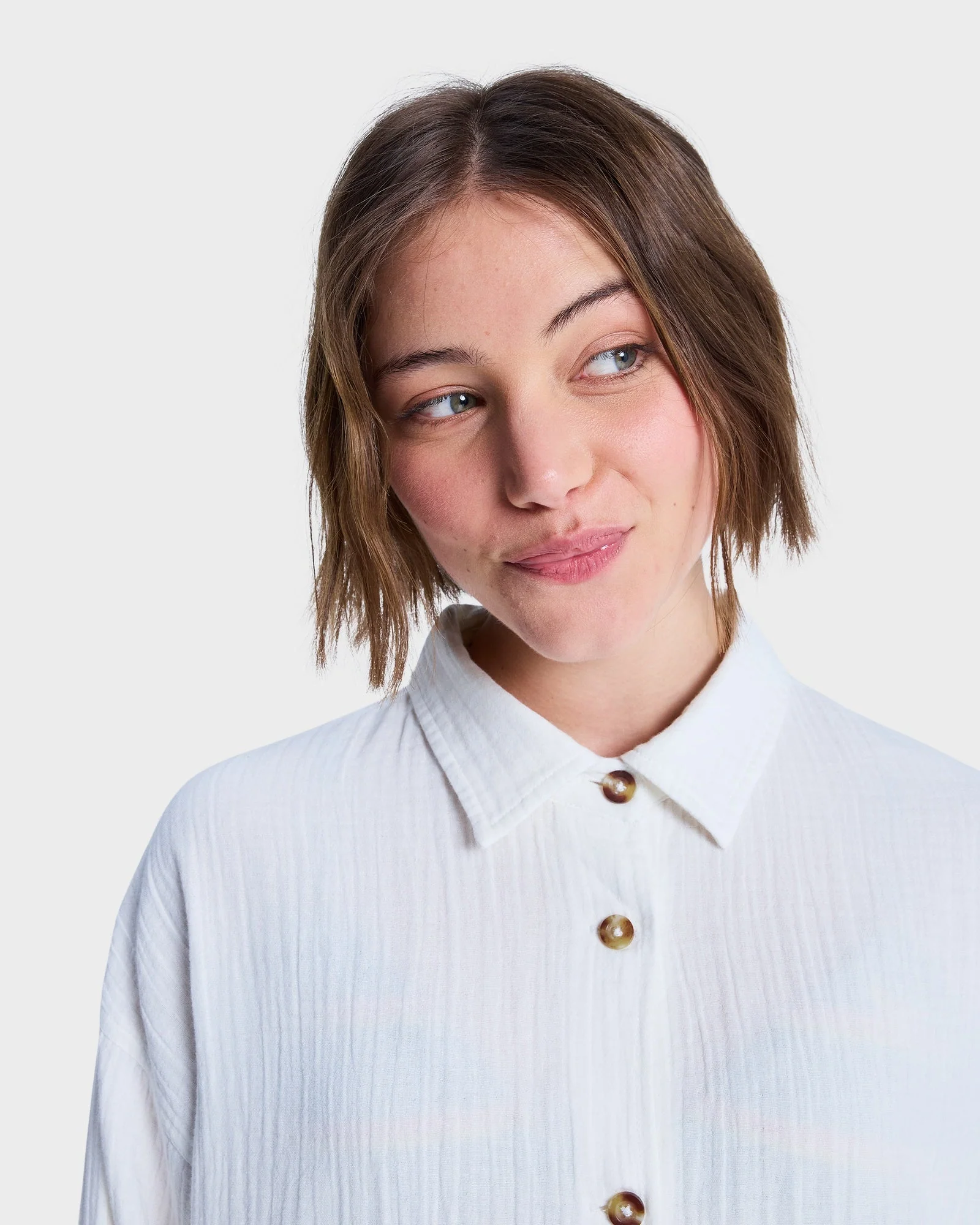 Womens Morning Shinte Stripe Long Sleeve Shirt - Image 4