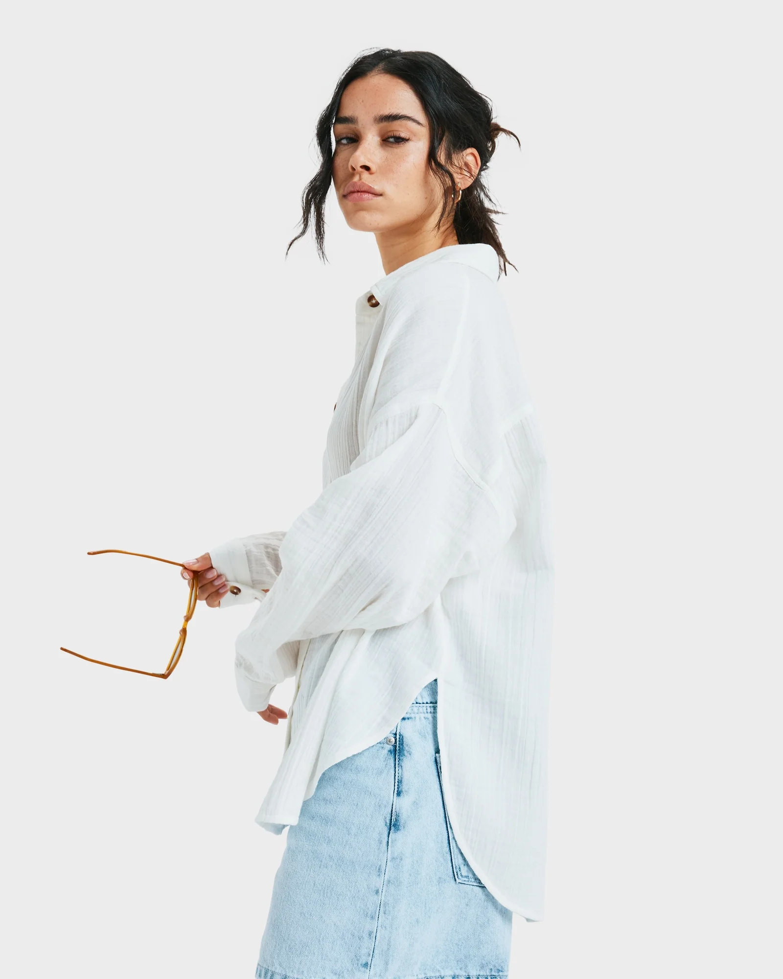 Womens Morning Long Sleeve Shirt - Image 3