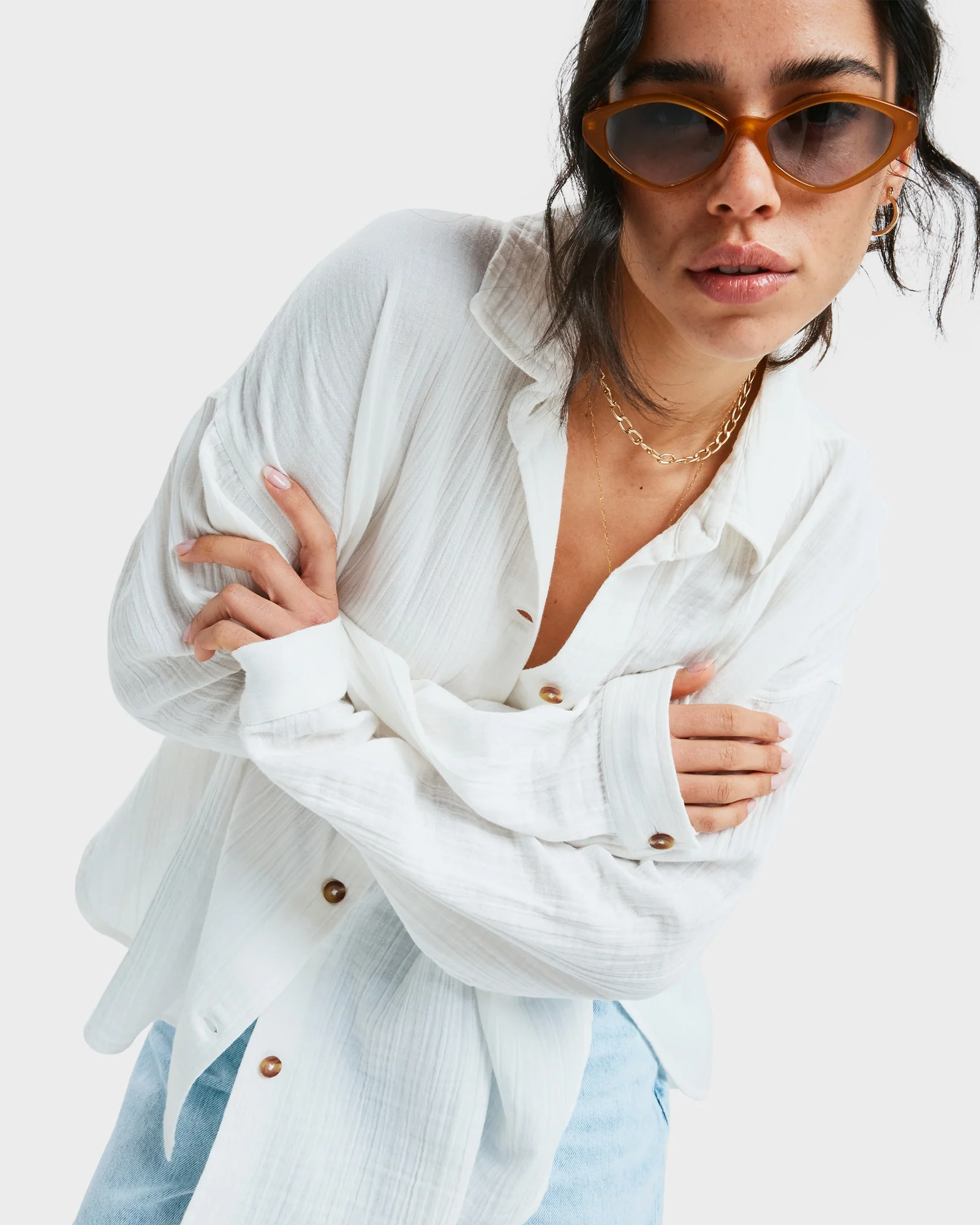 Womens Morning Long Sleeve Shirt - Image 6