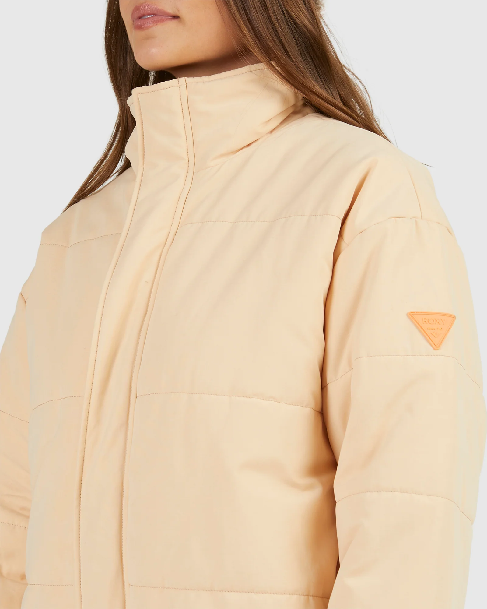 Womens New Age Crop Puffer Jackets - Image 3