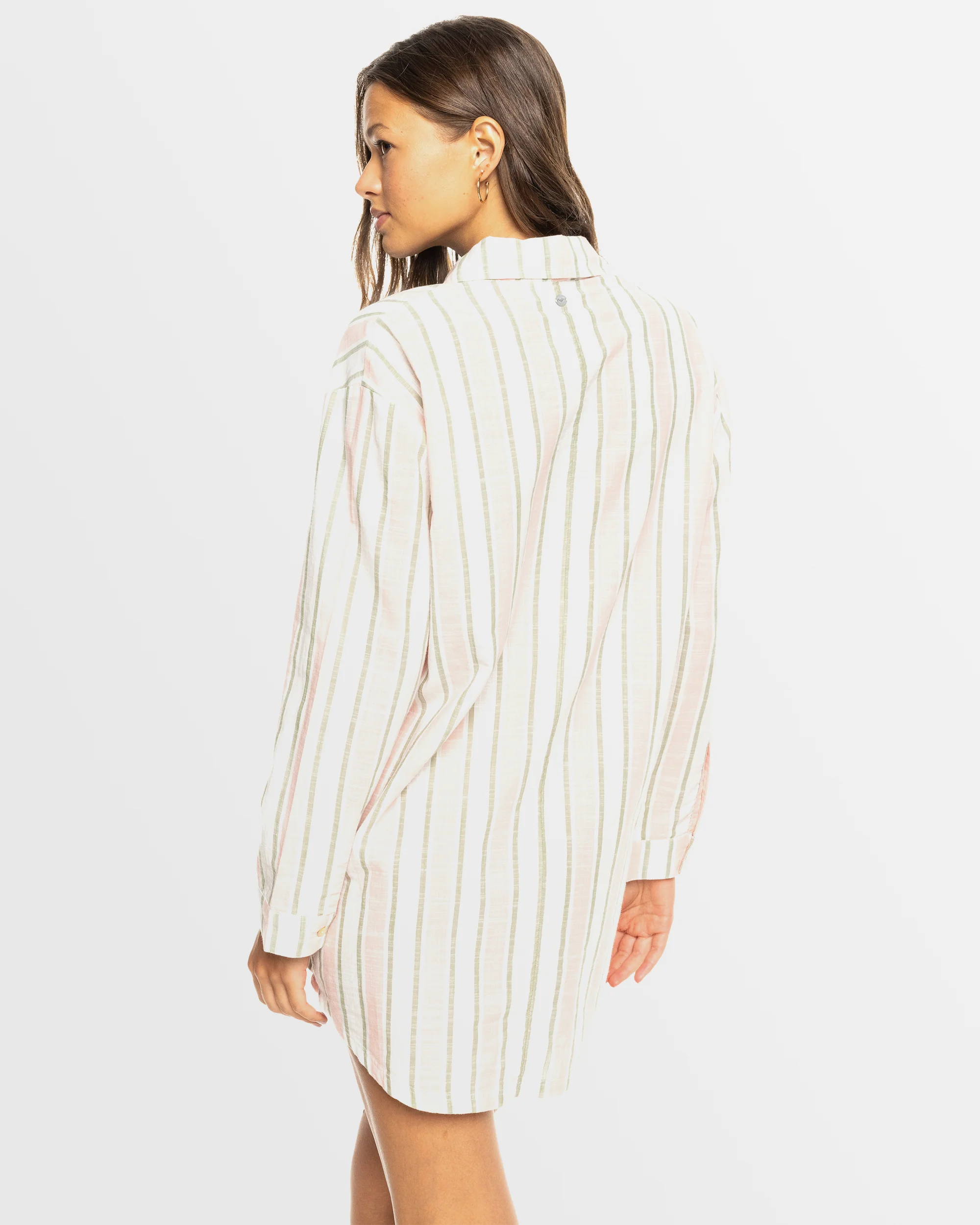 Womens New Blue Riptide Shirt Dress - Image 3