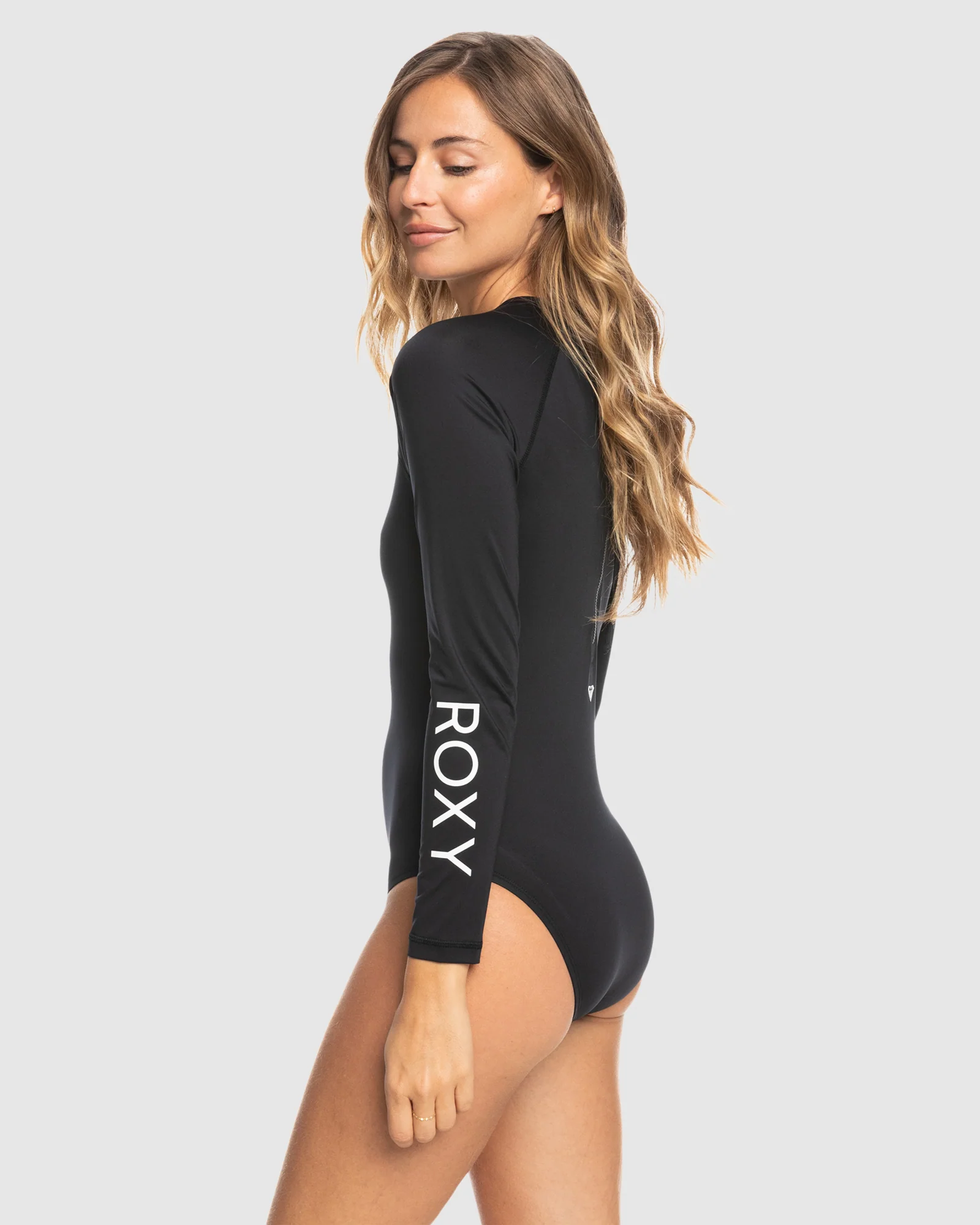 Womens New Essentials Onesie Back Zip Rash Vest - Image 2