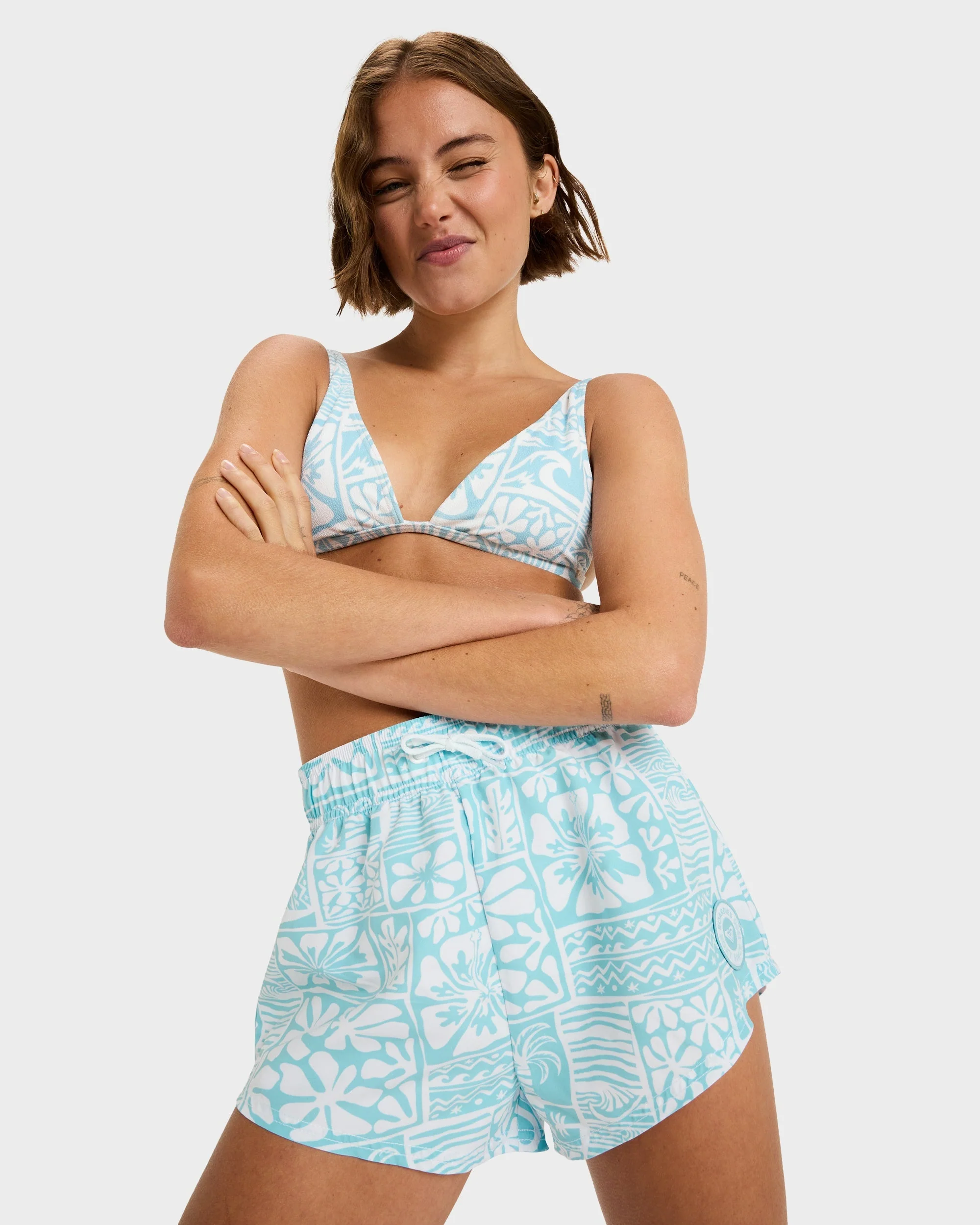 Womens No Bad Waves 2" Boardshorts - Image 4