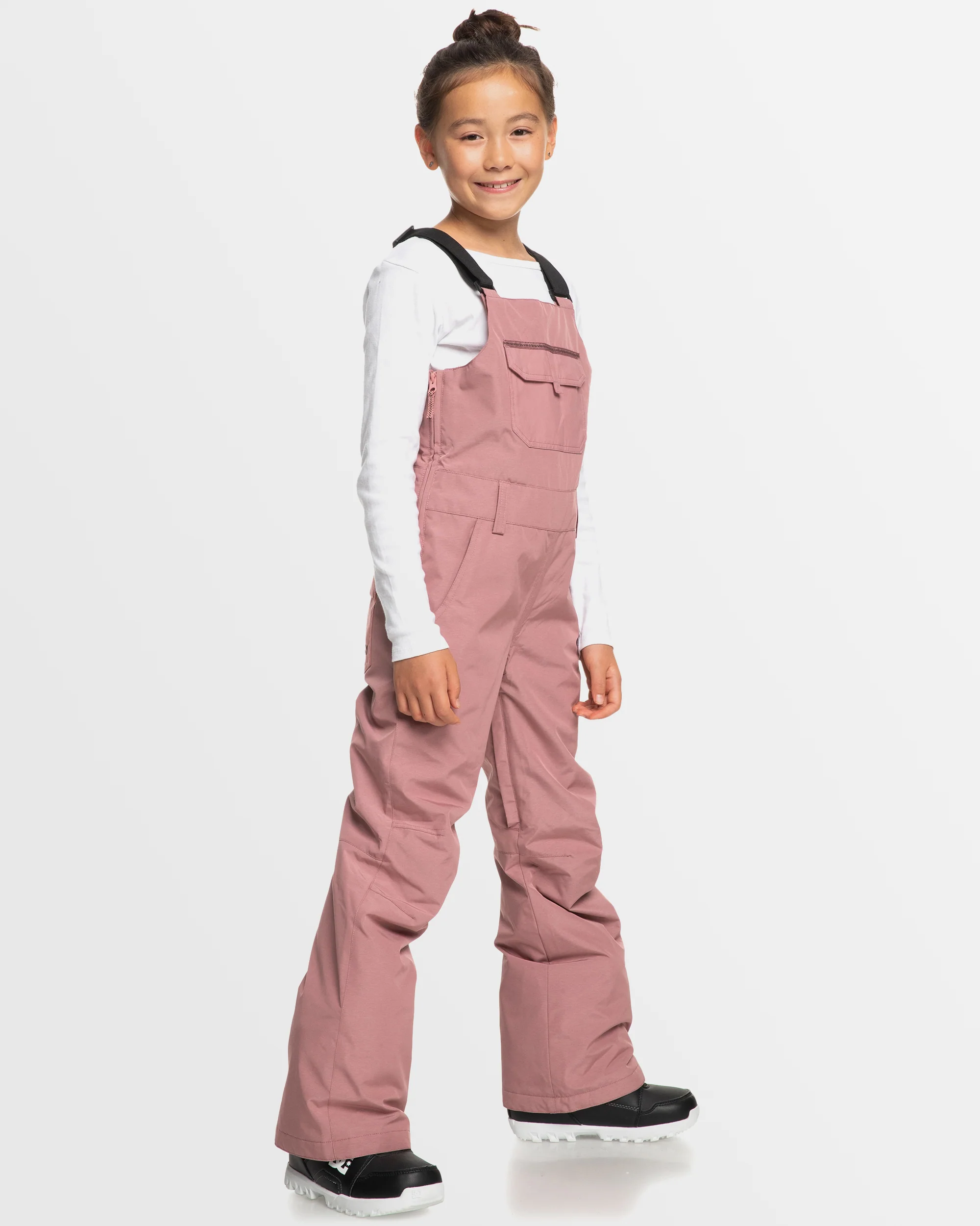 Girls 8-16 Non Stop Bib Snow Pants - Image 2