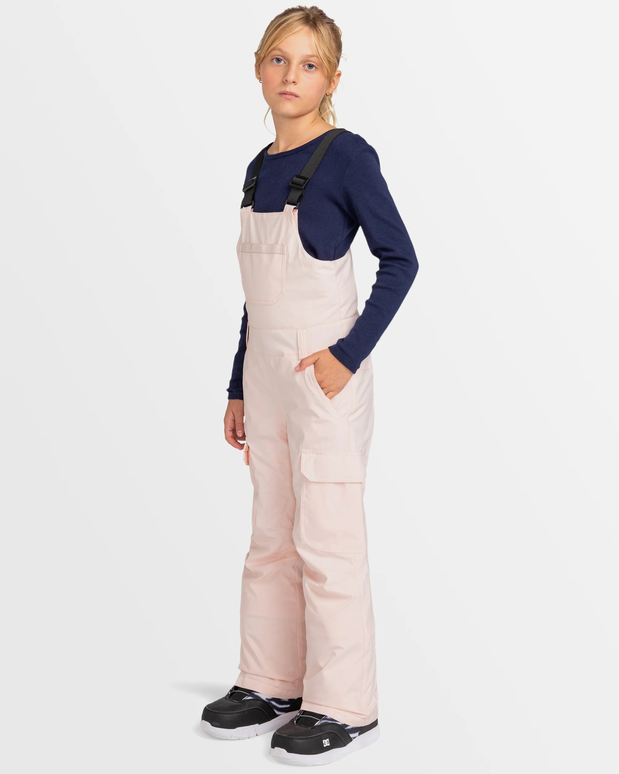 Girls 8-16 Non Stop Bib Snow Pants - Image 2