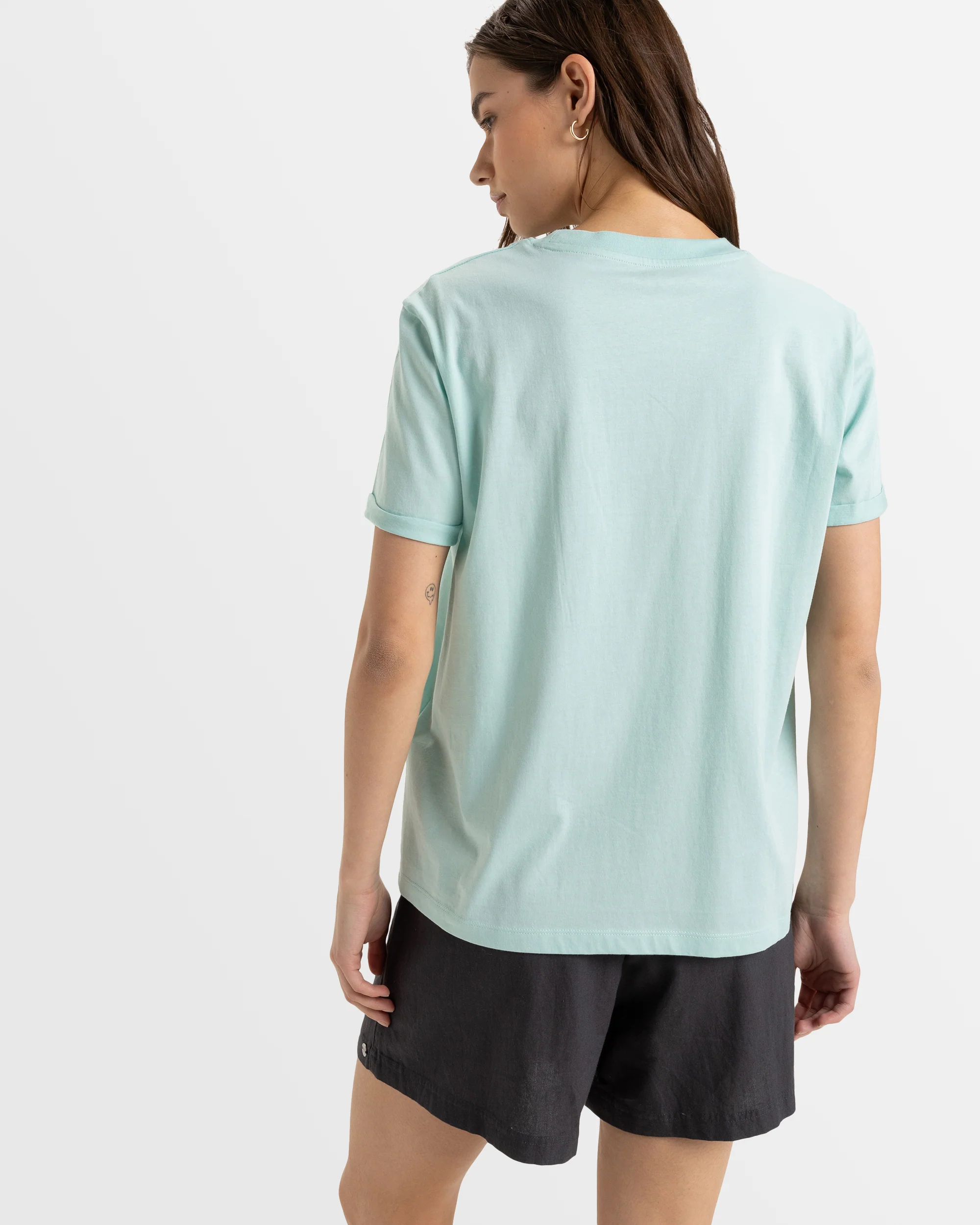 Womens Noon Ocean Short Sleeve T-Shirt - Image 3