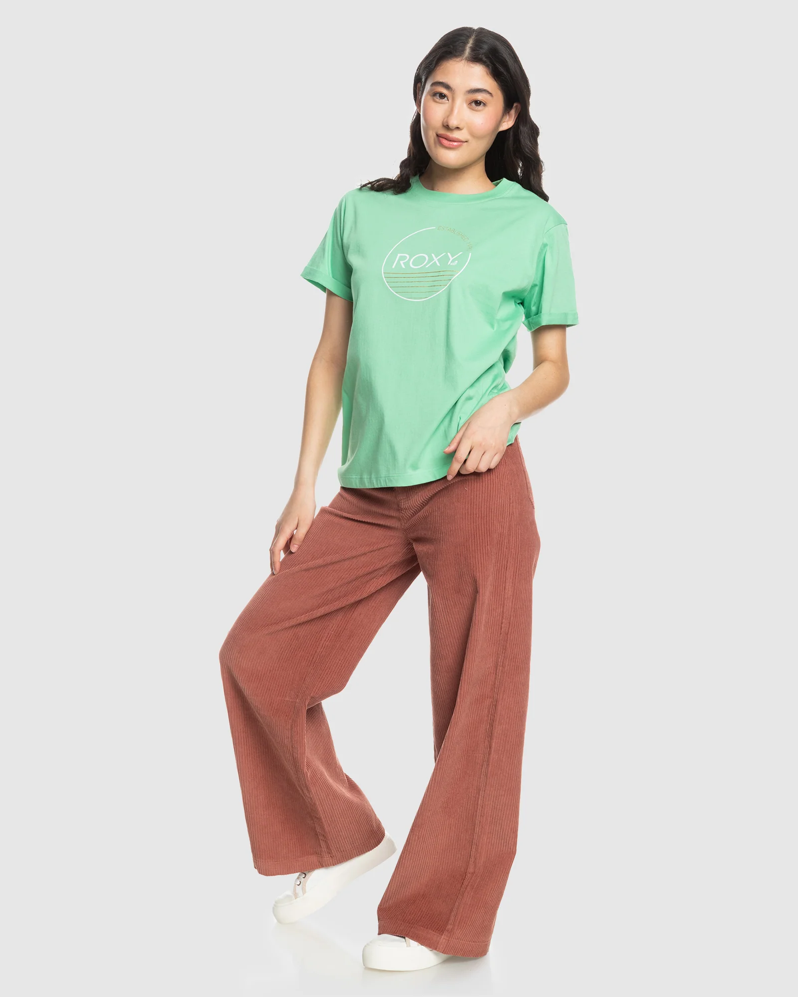 Womens Noon Ocean Loose Fit T-Shirt - Image 5
