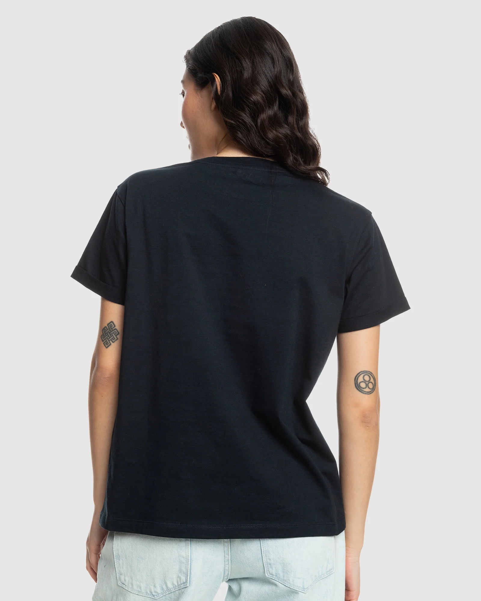 Womens Noon Ocean Loose Fit T-Shirt - Image 3
