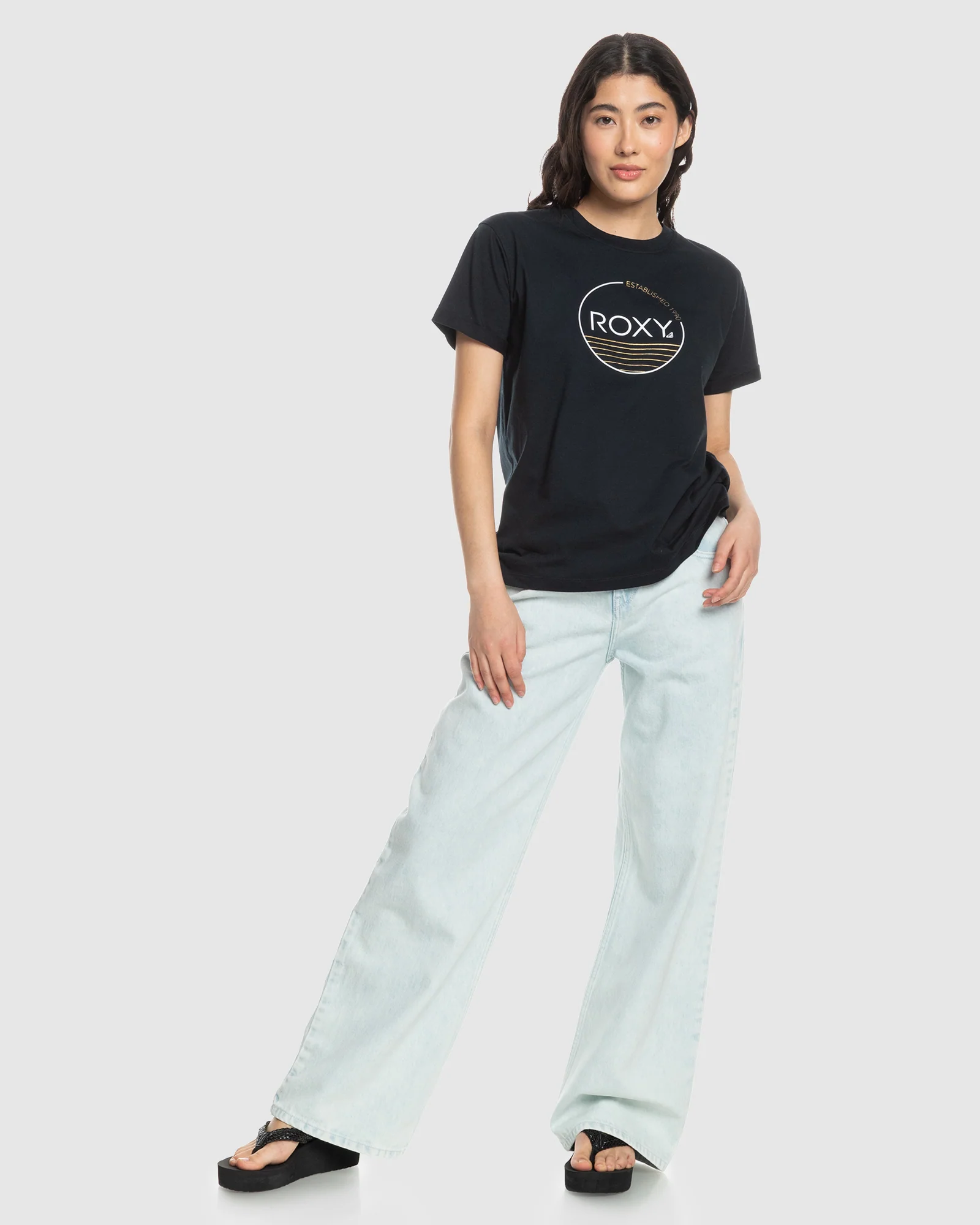 Womens Noon Ocean Loose Fit T-Shirt - Image 5