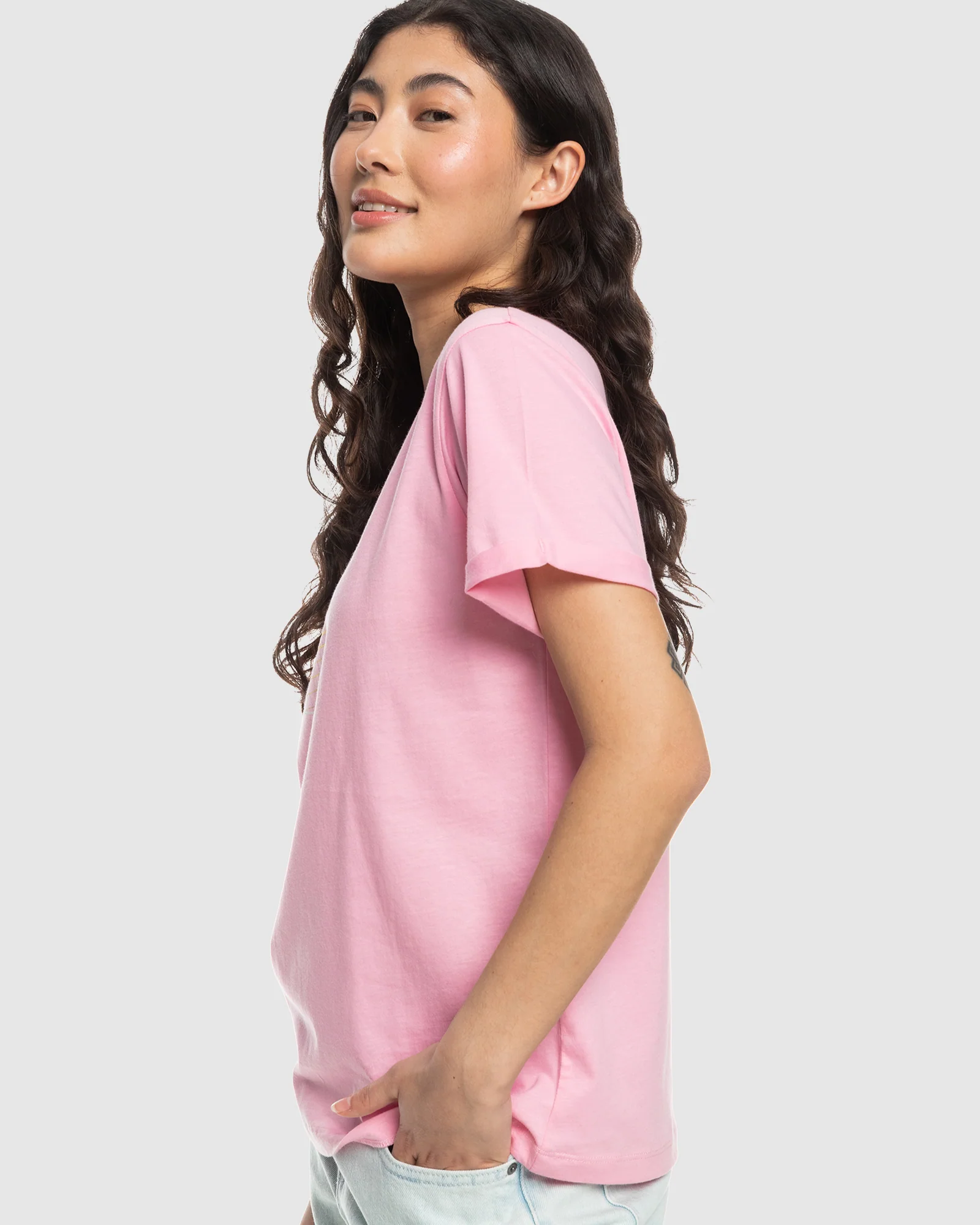 Womens Noon Ocean Loose Fit T-Shirt - Image 2