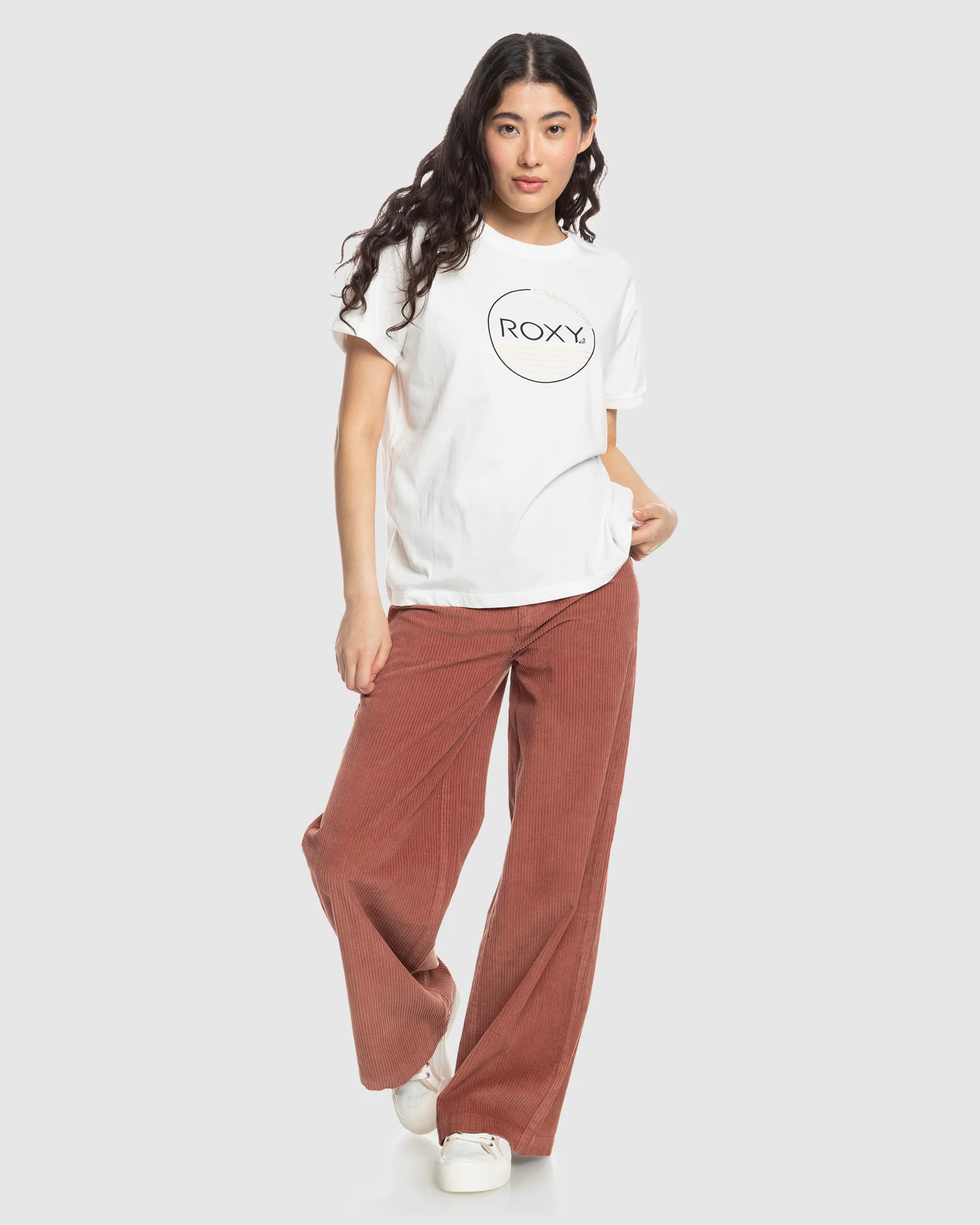 Womens Noon Ocean Loose Fit T-Shirt - Image 5