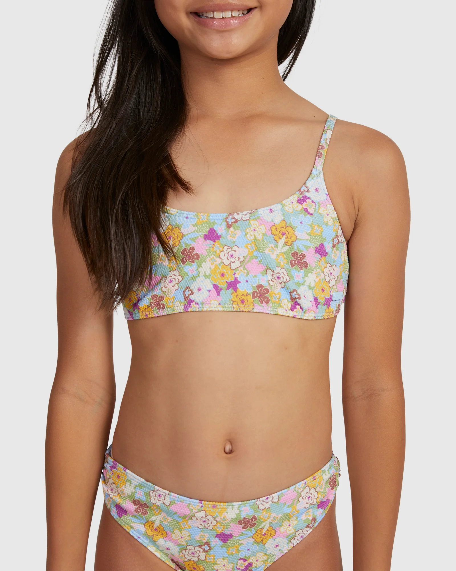 Girls 6-16 Nostalgic Seaside Bralette Set Bikini - Image 4