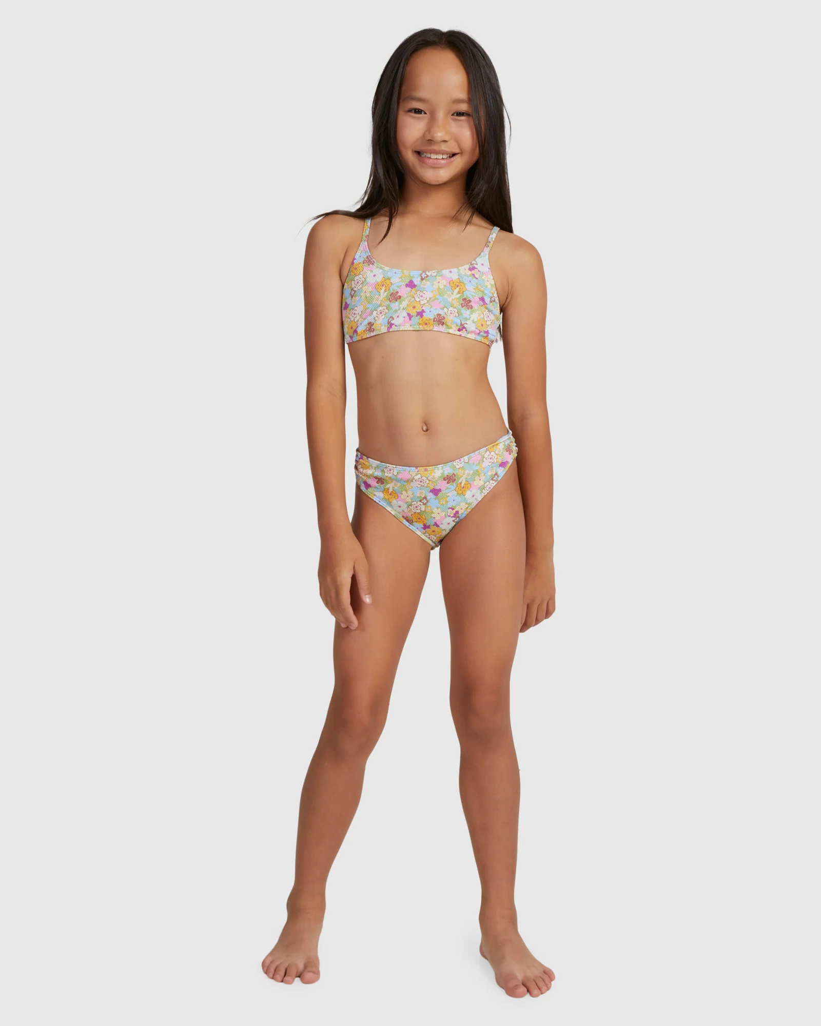 Girls 6-16 Nostalgic Seaside Bralette Set Bikini - Image 5