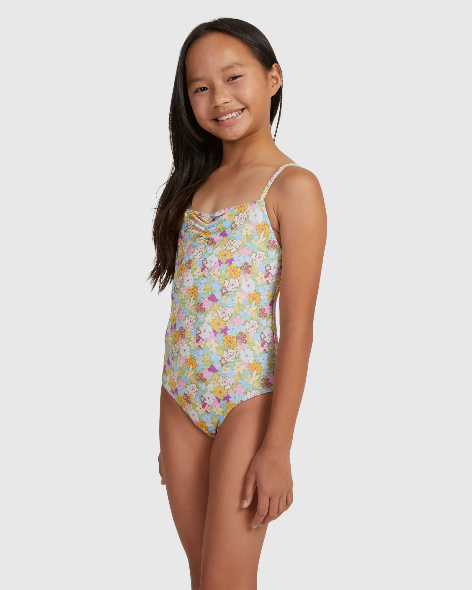Girls 6-16 Nostalgic Seaside One Piece One Piece Swim - Image 2
