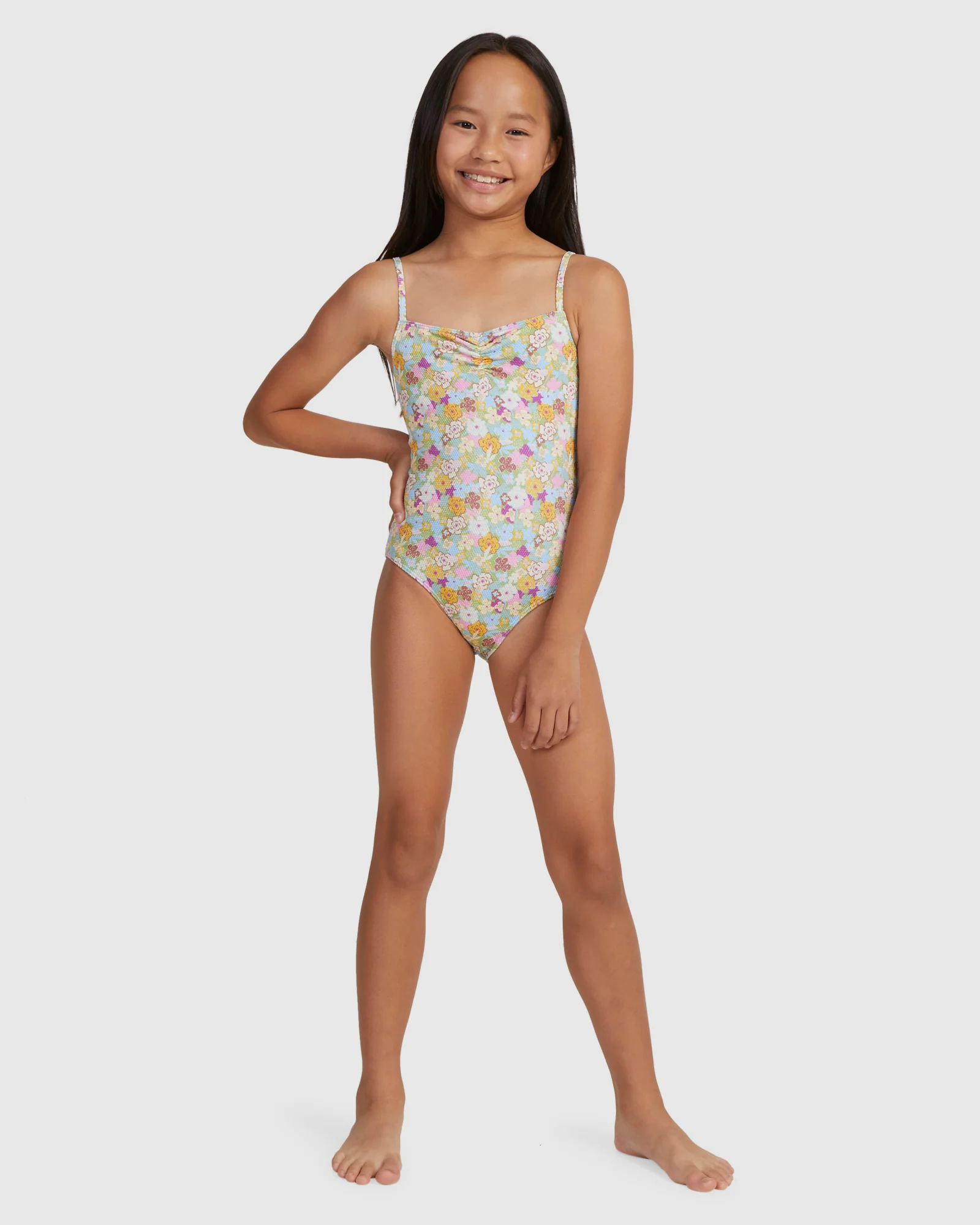 Girls 6-16 Nostalgic Seaside One Piece One Piece Swim - Image 5