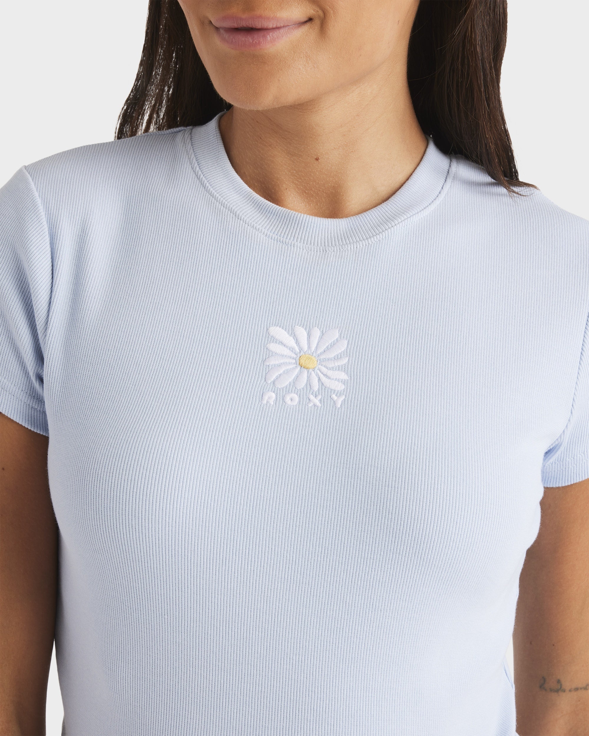 Womens Oasis Baby Rib T-Shirt - Image 5