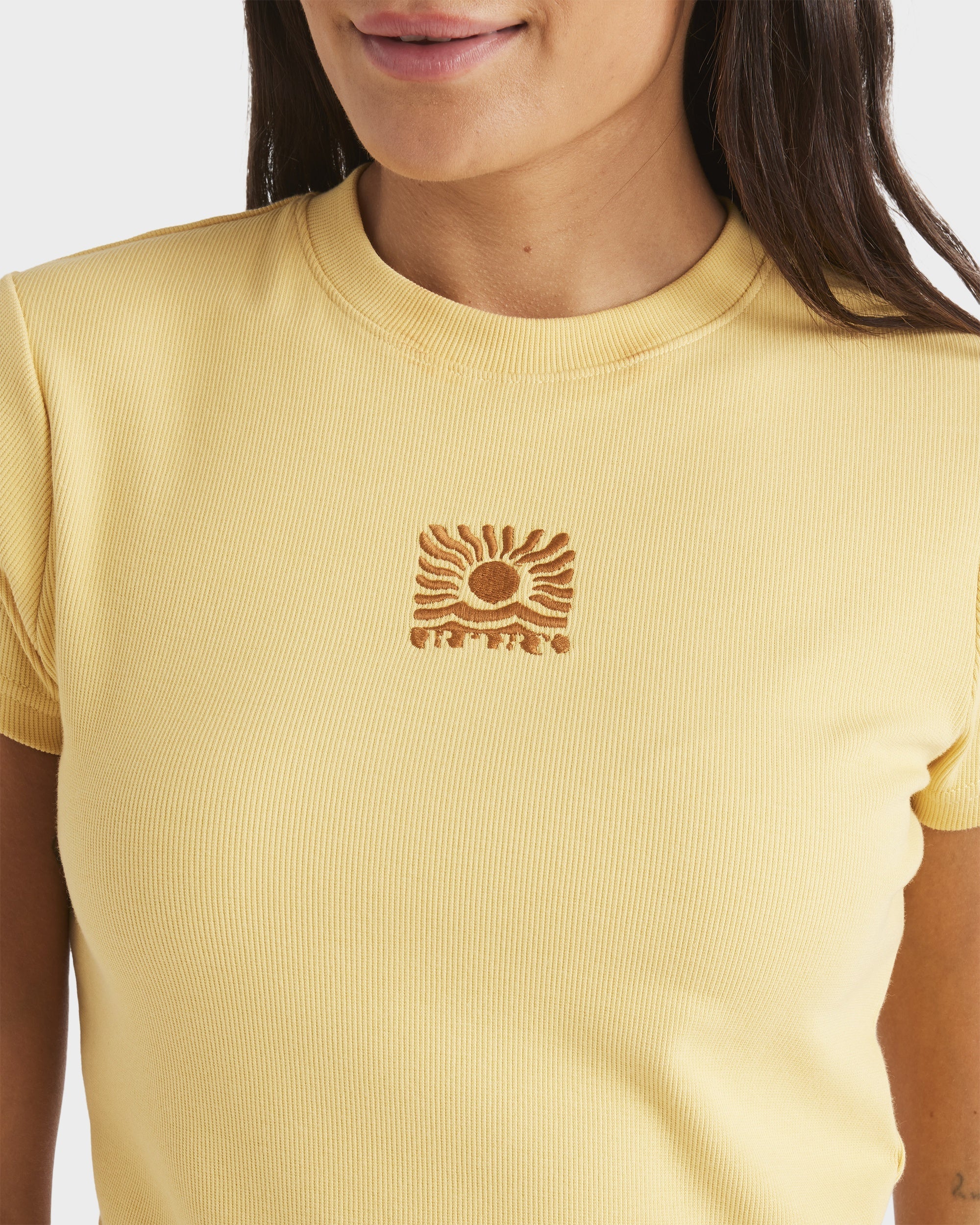 Womens Oasis Baby Rib T-Shirt - Image 4