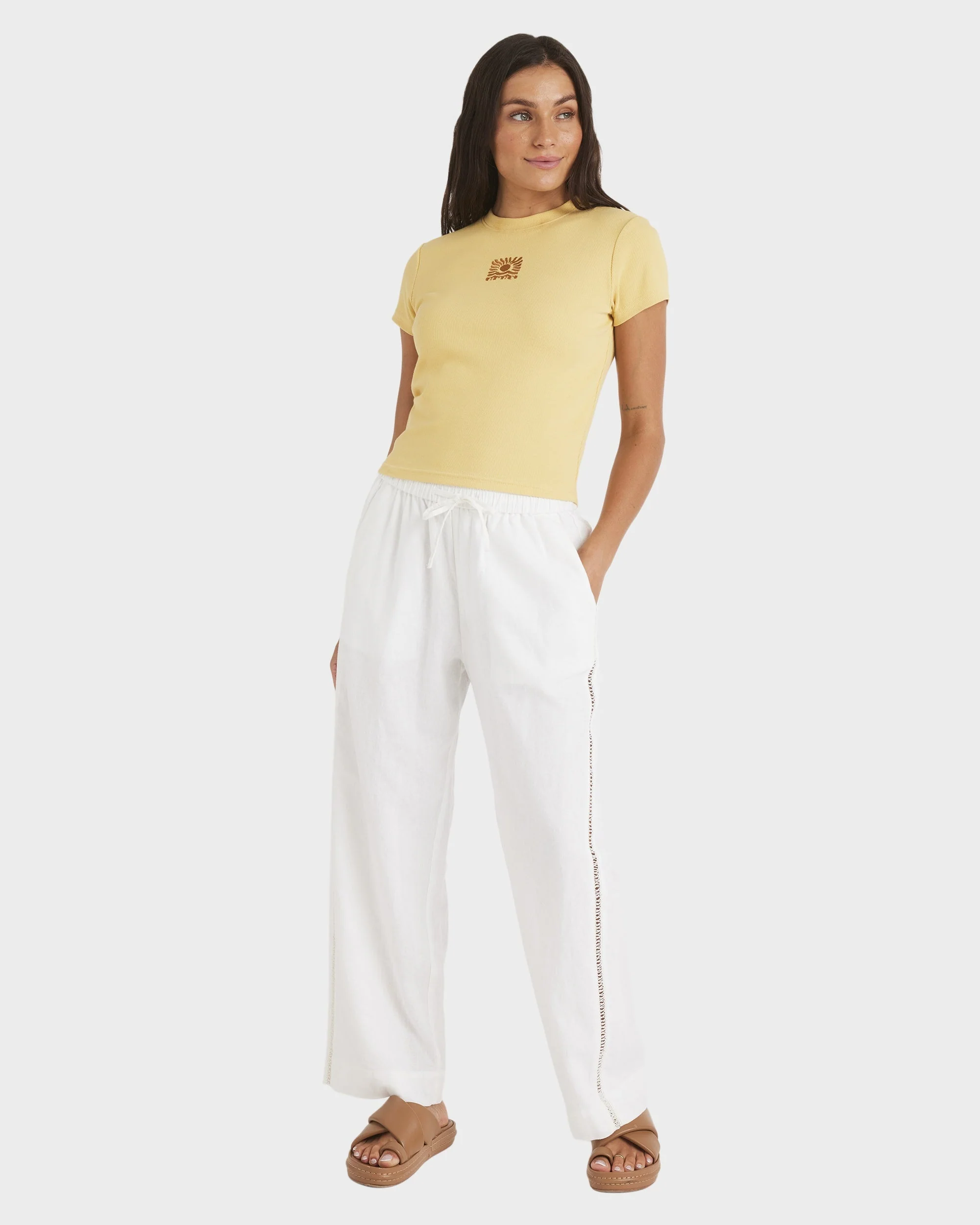 Womens Oasis Baby Rib T-Shirt - Image 5