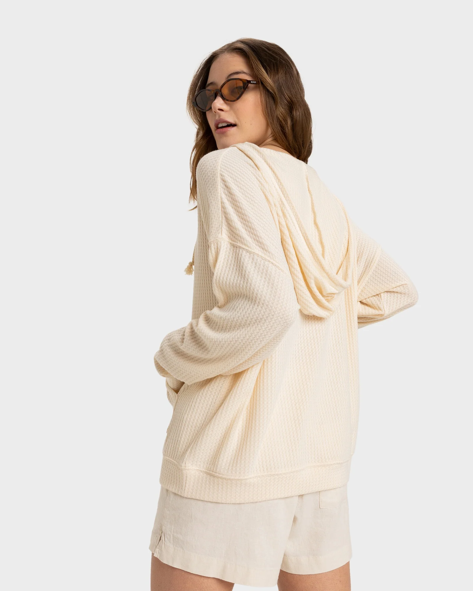 Womens Ocean Drive Long Sleeve Hoodie - Image 3