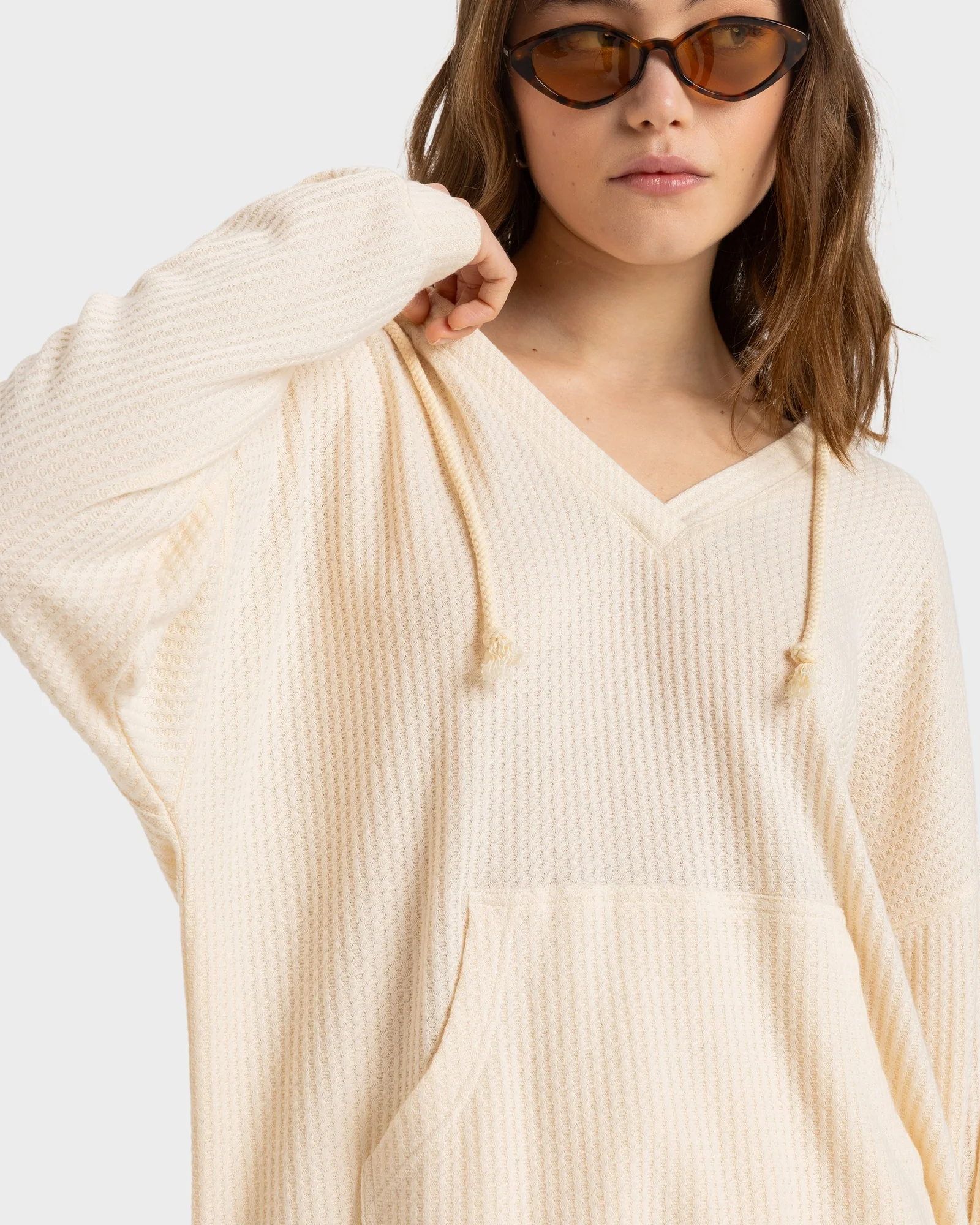 Womens Ocean Drive Long Sleeve Hoodie - Image 4