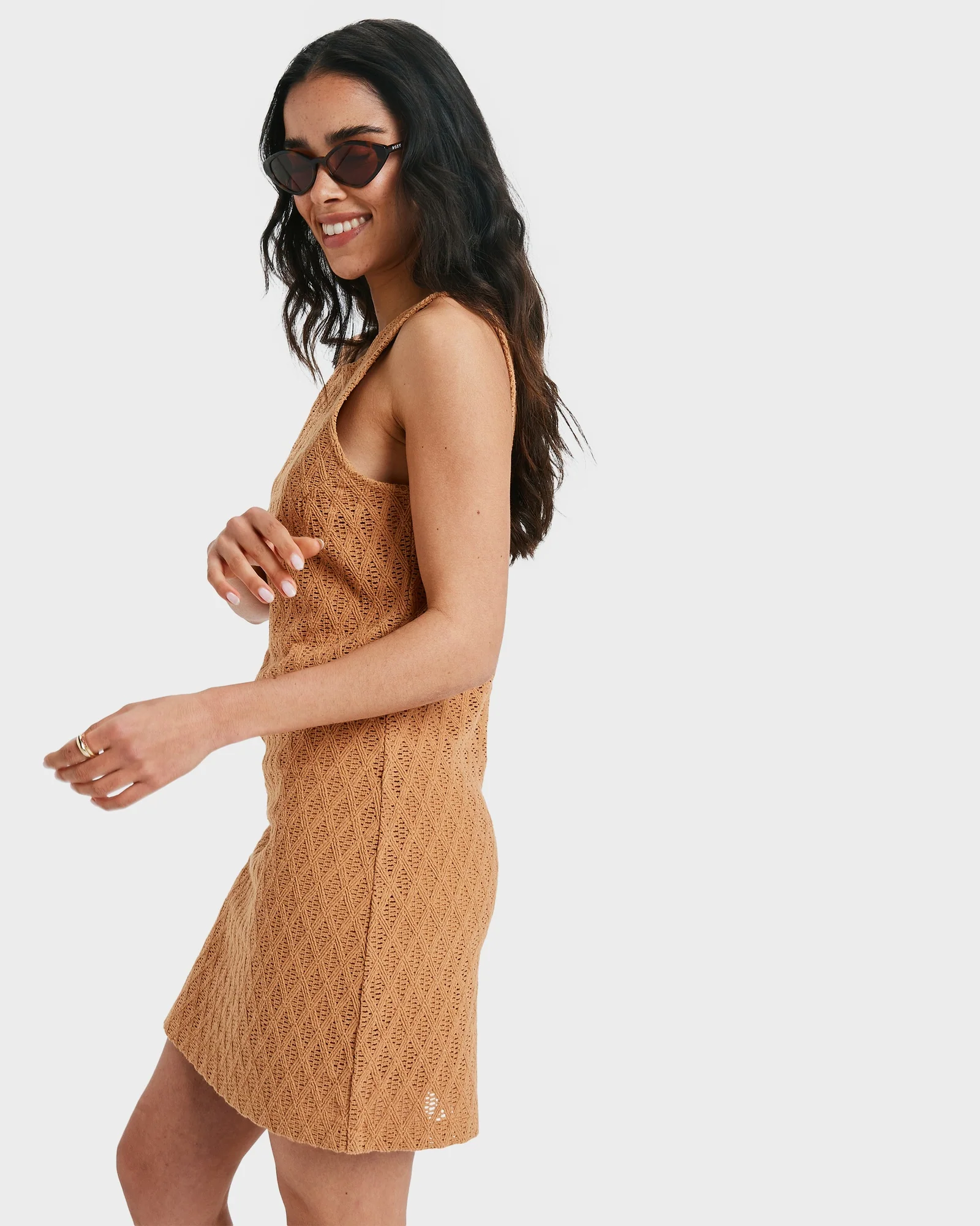Womens Ocean Sounds Mini Dress - Image 3