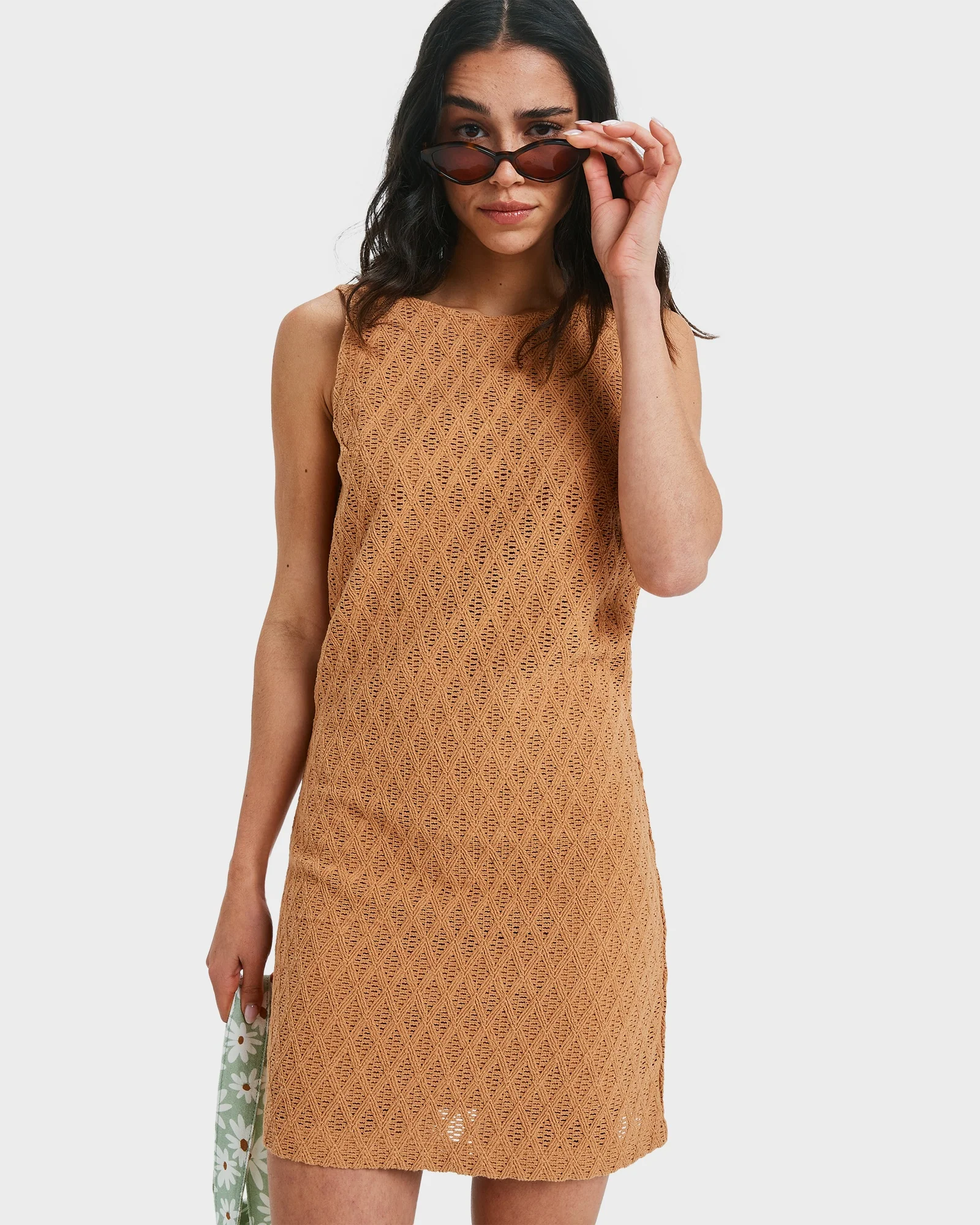 Womens Ocean Sounds Mini Dress - Image 5