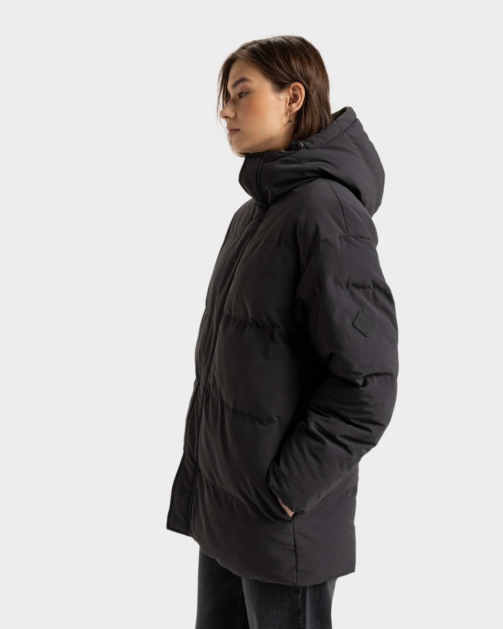 Womens Ocean Ways Puffer Jacket - Image 2