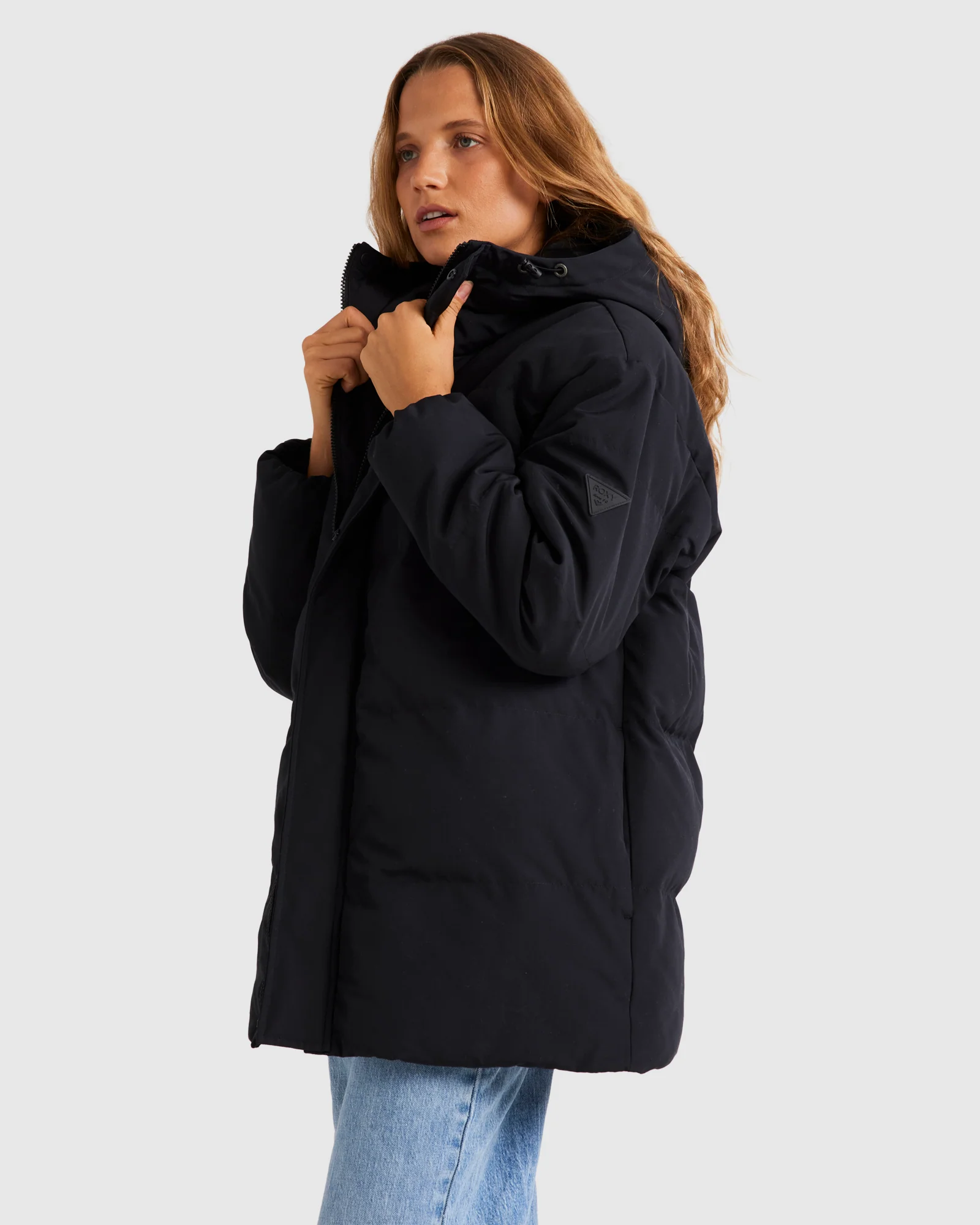 Womens Ocean Ways Puffer Jacket - Image 2