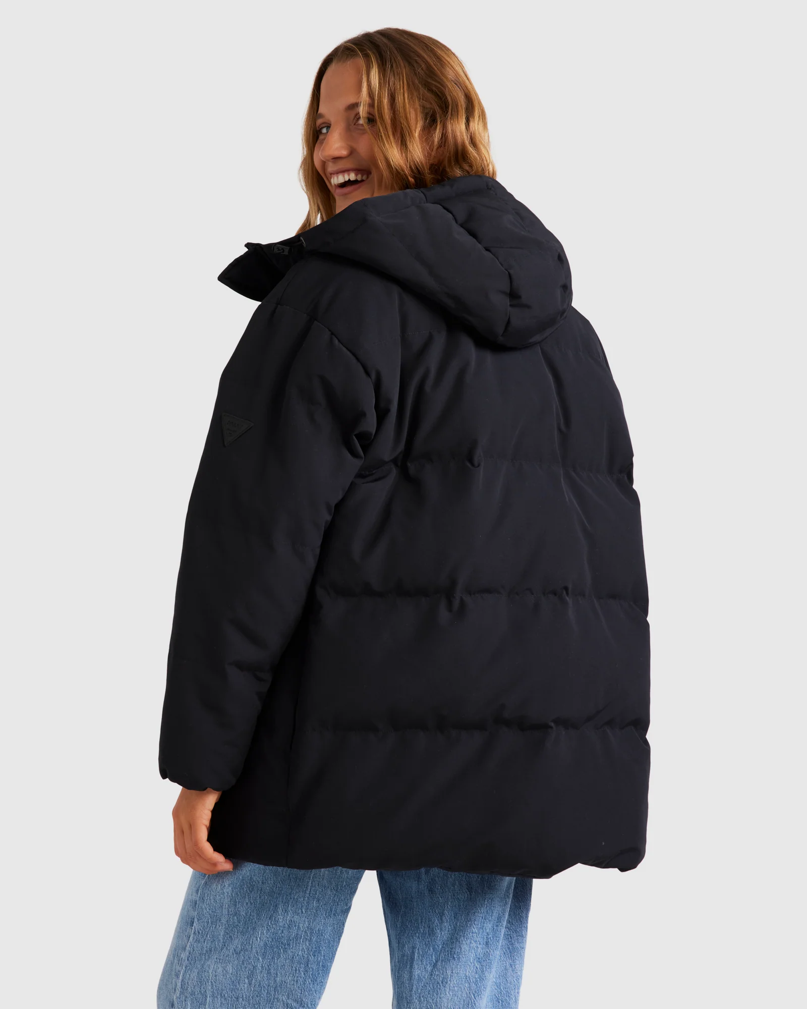 Womens Ocean Ways Puffer Jacket - Image 3