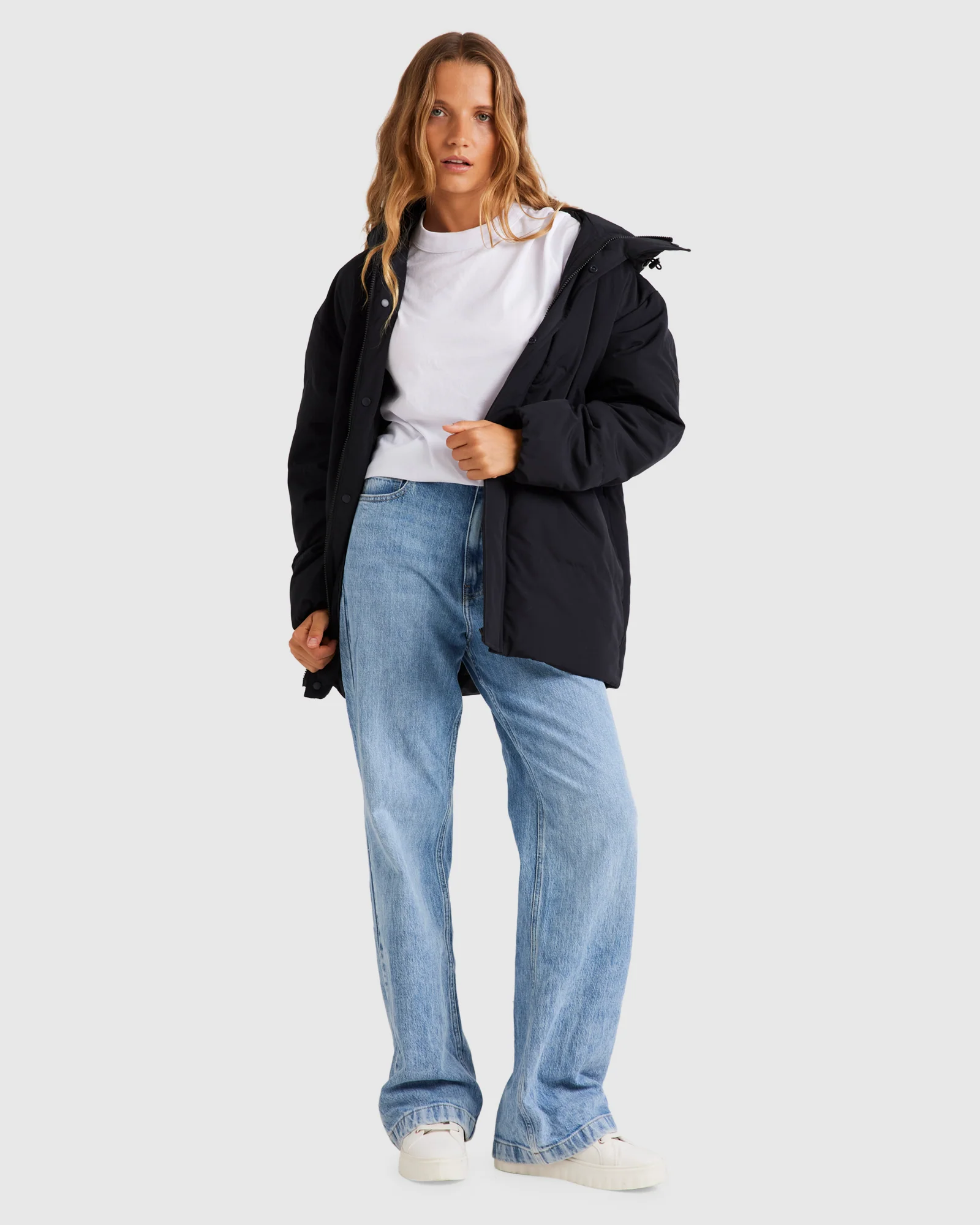 Womens Ocean Ways Puffer Jacket - Image 5