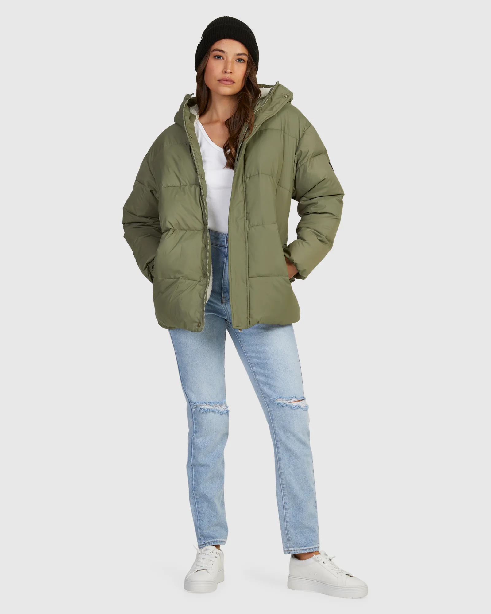 Womens Ocean Ways Sherpa Jackets - Image 5