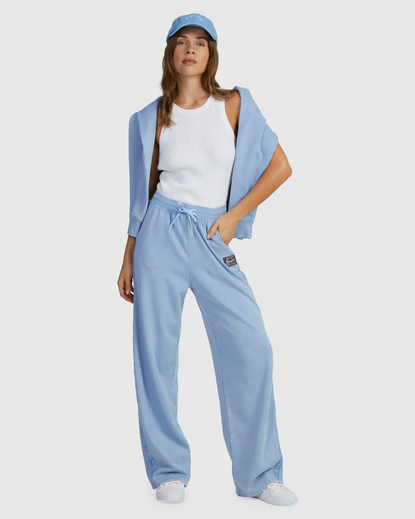 Womens Og Roxy Elasticated Waist Trousers - Image 5