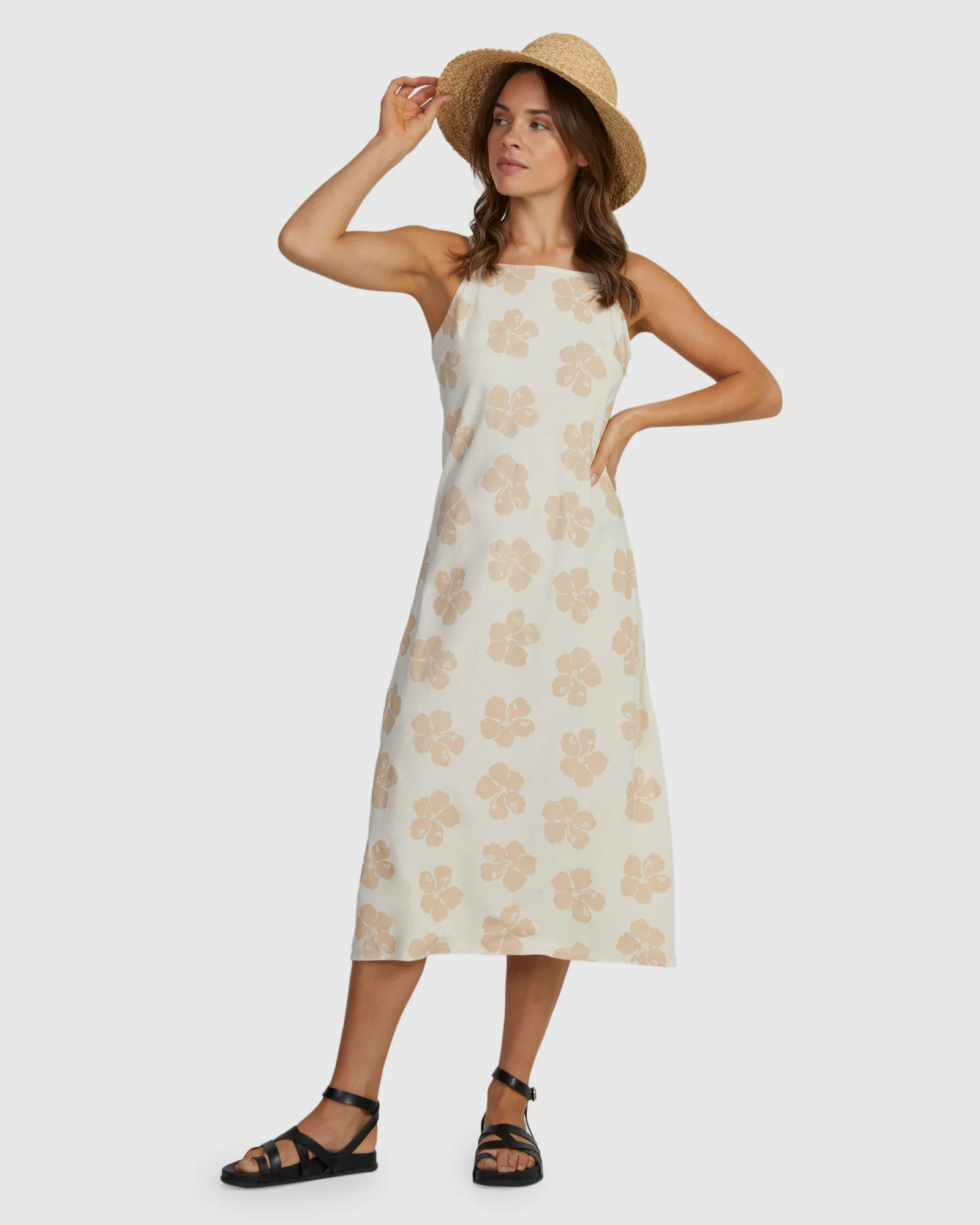 Womens Og Roxy Midi Dress - Image 5