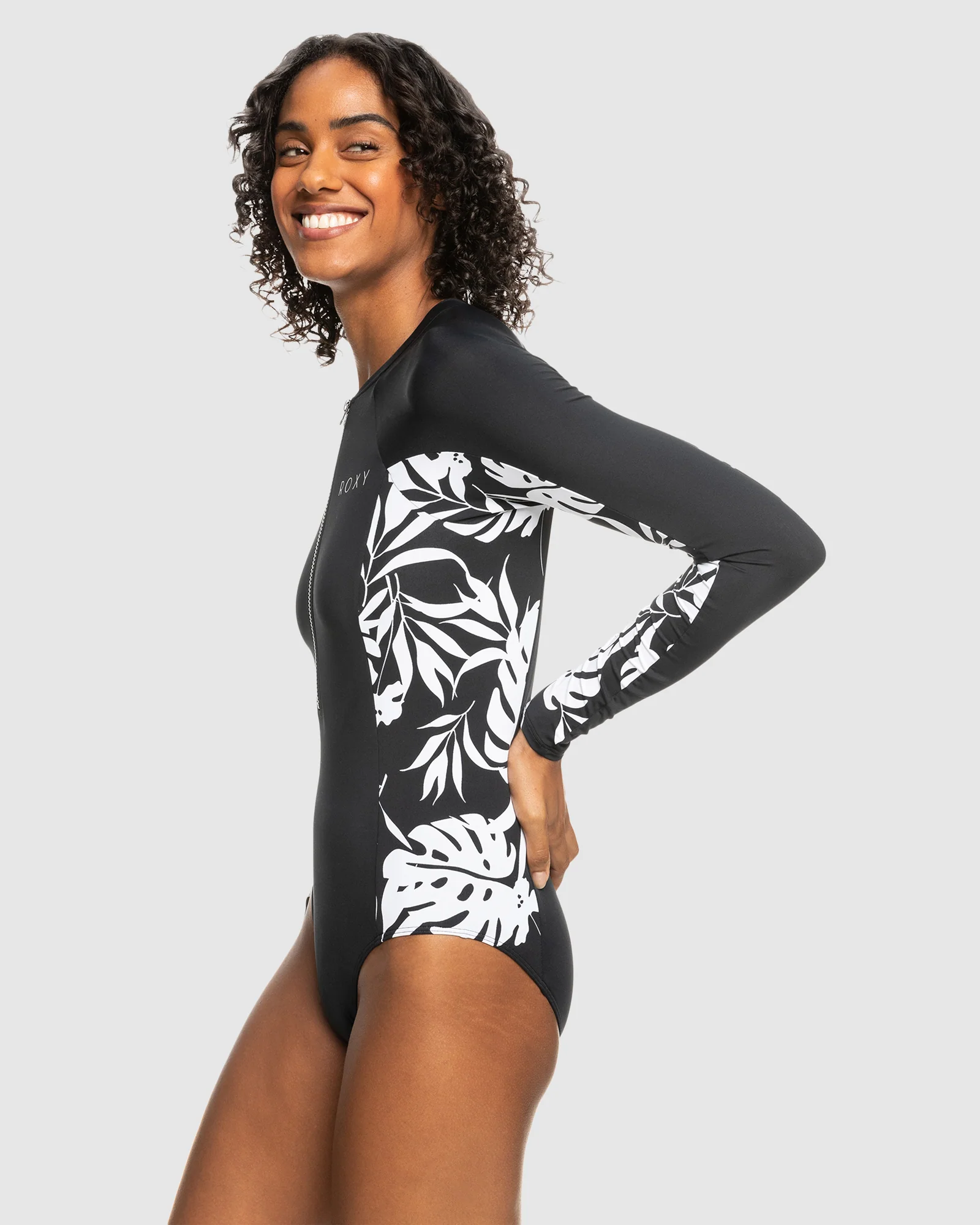 Womens Onesie New Panels Detail Rashguard - Image 2