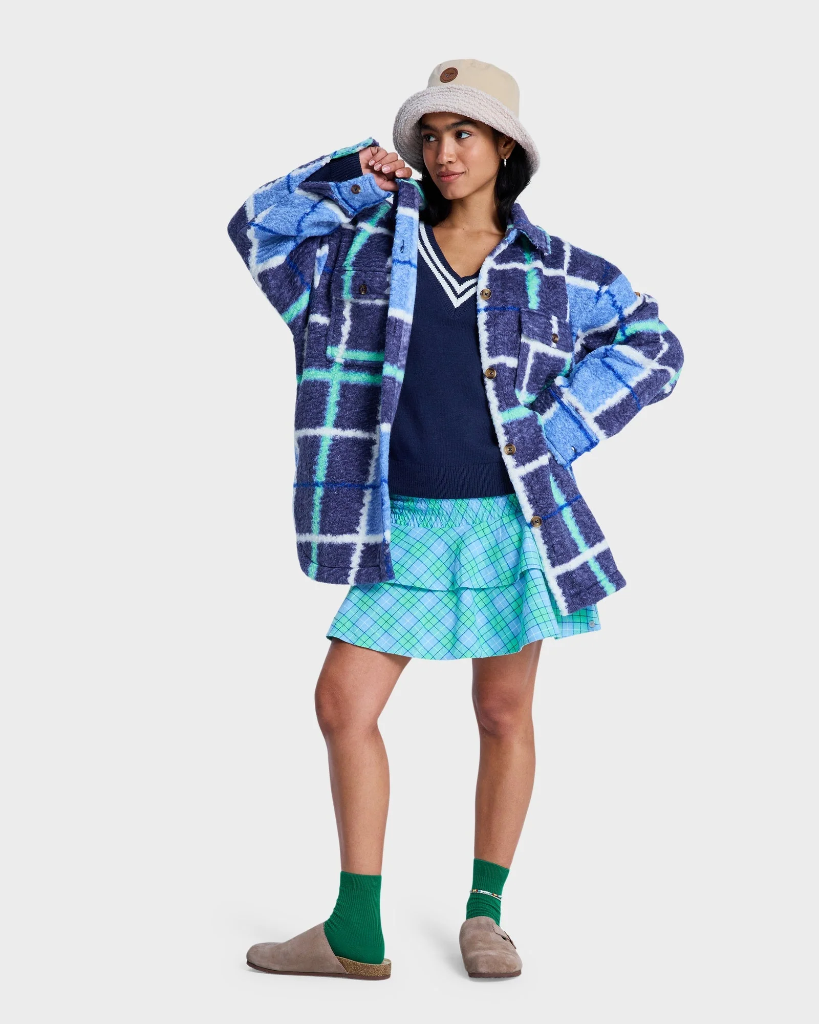 Womens Over And Above Shacket - Image 10