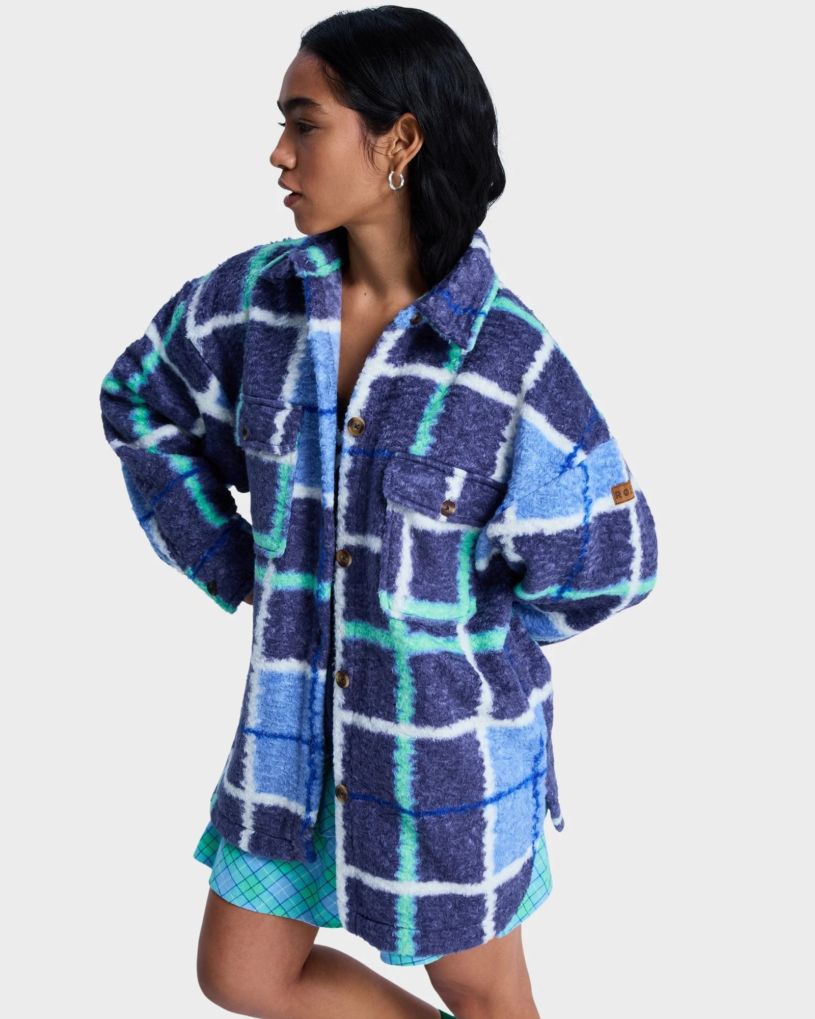 Womens Over And Above Shacket - Image 4