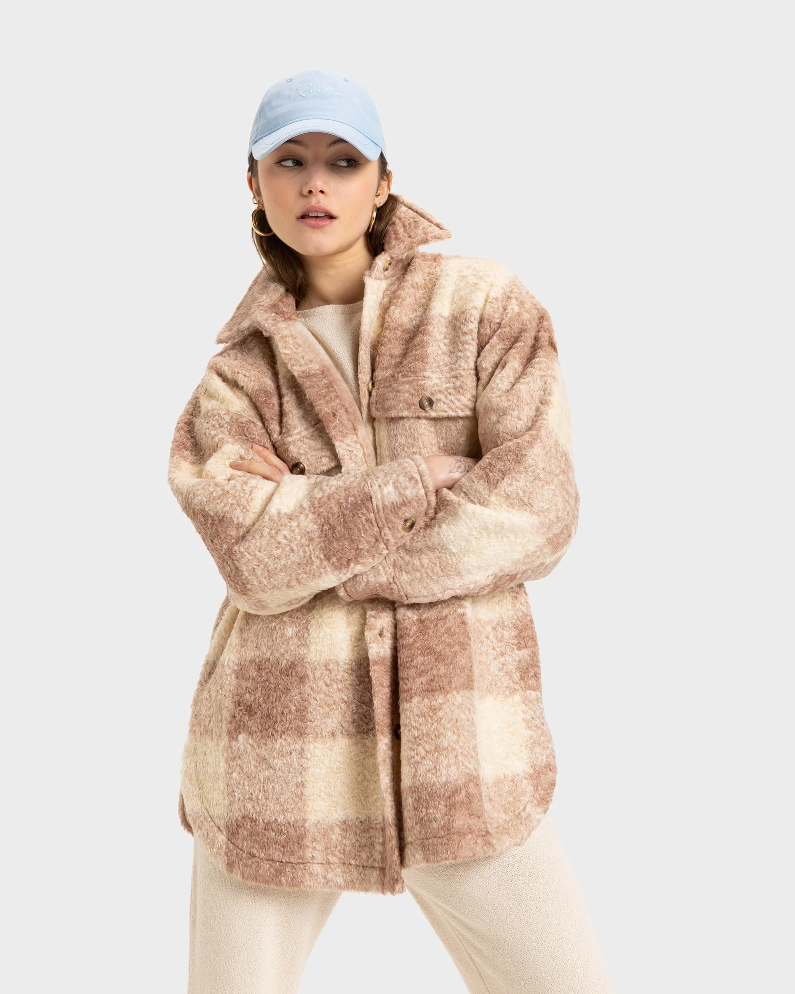 Womens Over And Above Fleece Jacket - Image 2