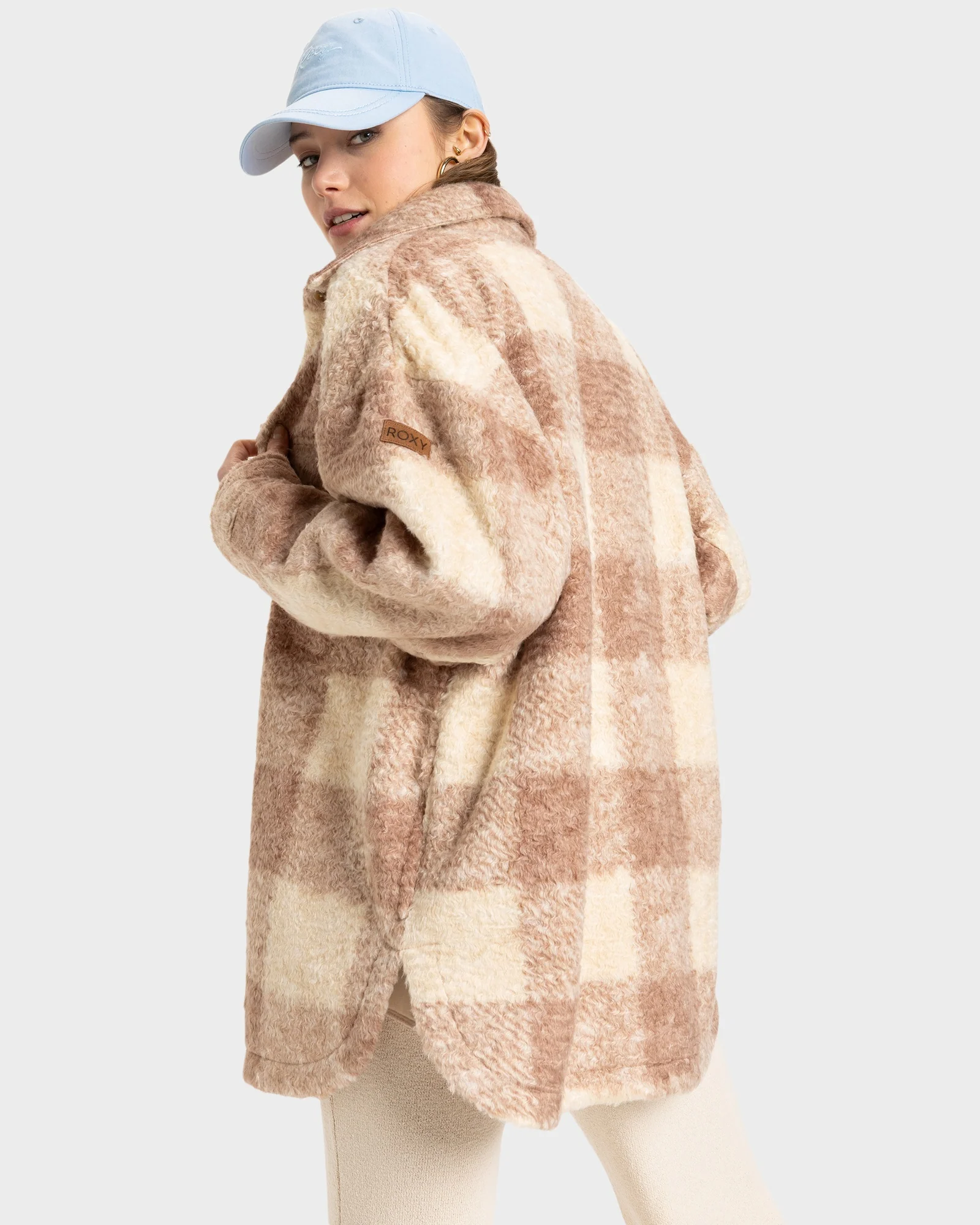 Womens Over And Above Fleece Jacket - Image 5