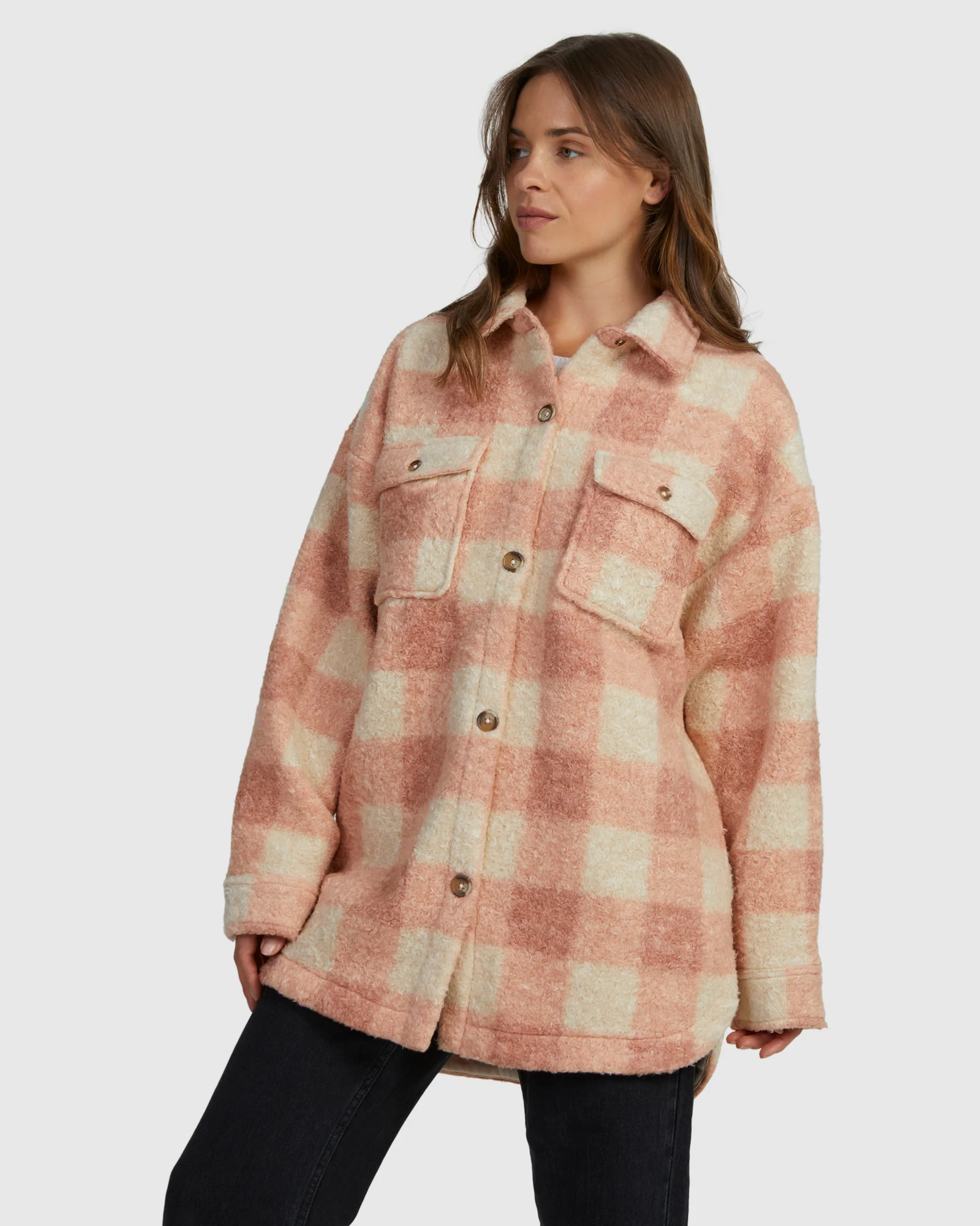 Womens Over And Above Polar Fleece Jacket - Image 2