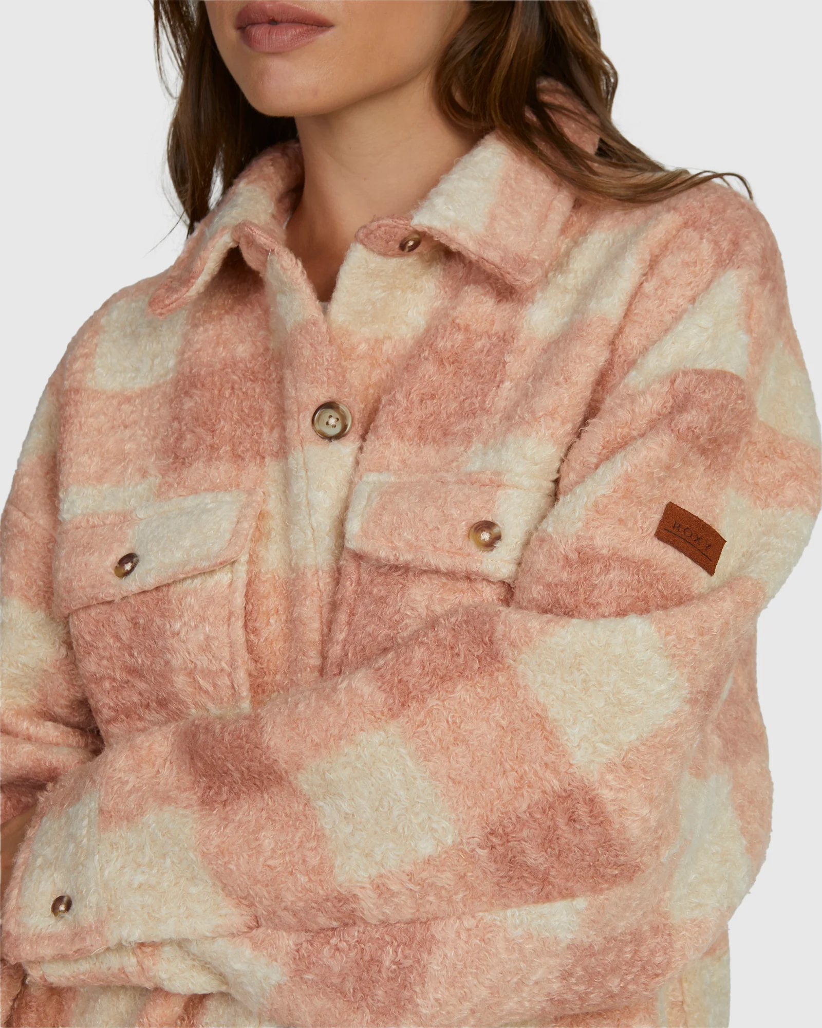 Womens Over And Above Polar Fleece Jacket - Image 4